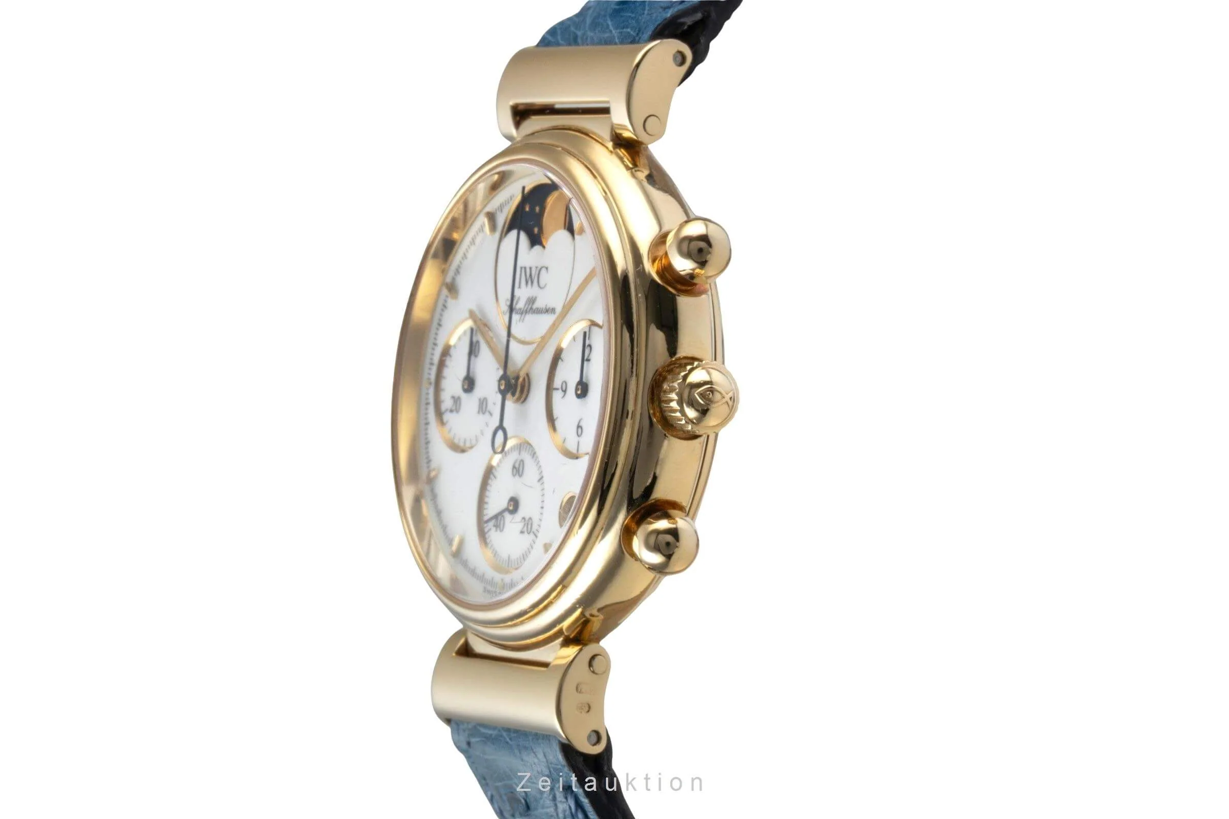 IWC Da Vinci chronograph 18 ct gold quartz women's watch IW373501  [2501427] - Image 7
