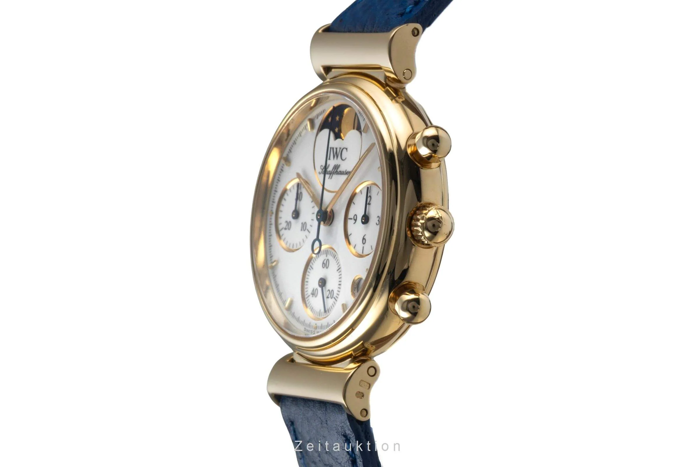 IWC Da Vinci chronograph 18 ct gold quartz women's watch IW373601  [2501304] - Image 7