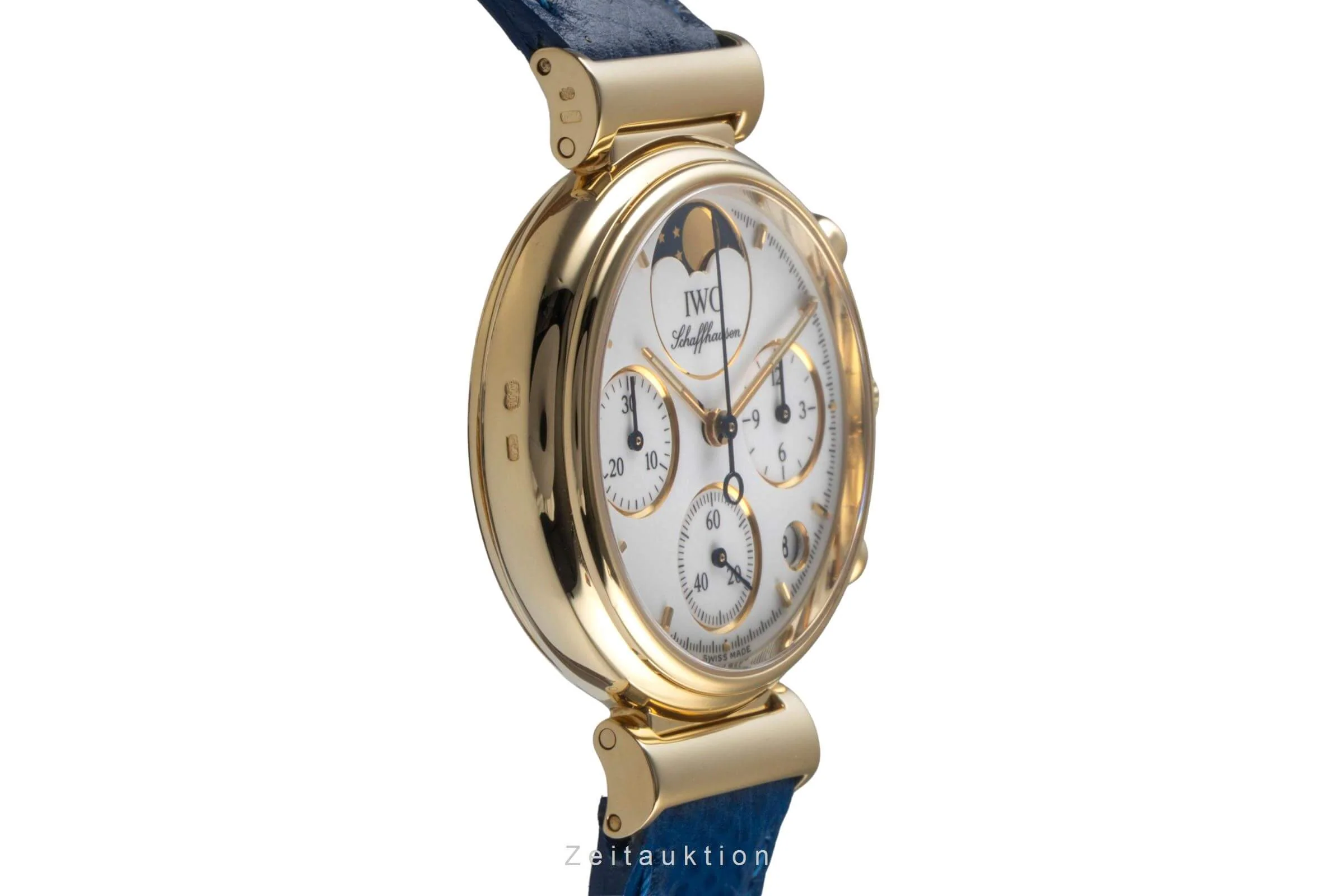IWC Da Vinci chronograph 18 ct gold quartz women's watch IW373601  [2501304] - Image 8