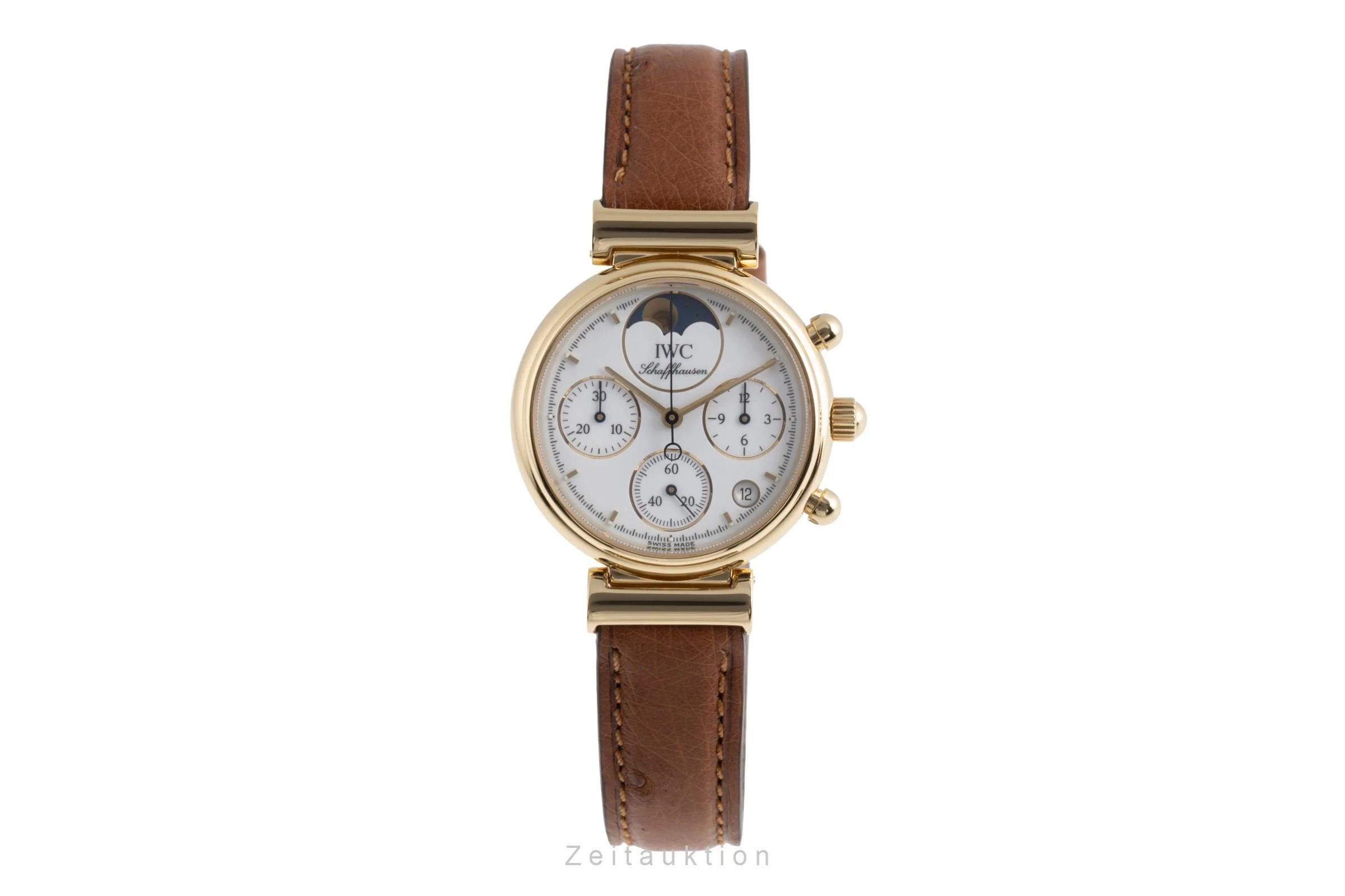 IWC Da Vinci chronograph 18 ct gold quartz women's watch IW373601  [2502139] - Image 5