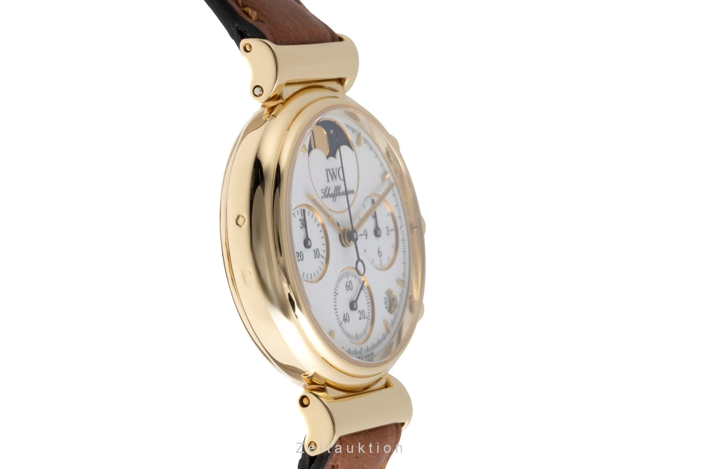 IWC Da Vinci chronograph 18 ct gold quartz women's watch IW373601  [2502139] - Image 8