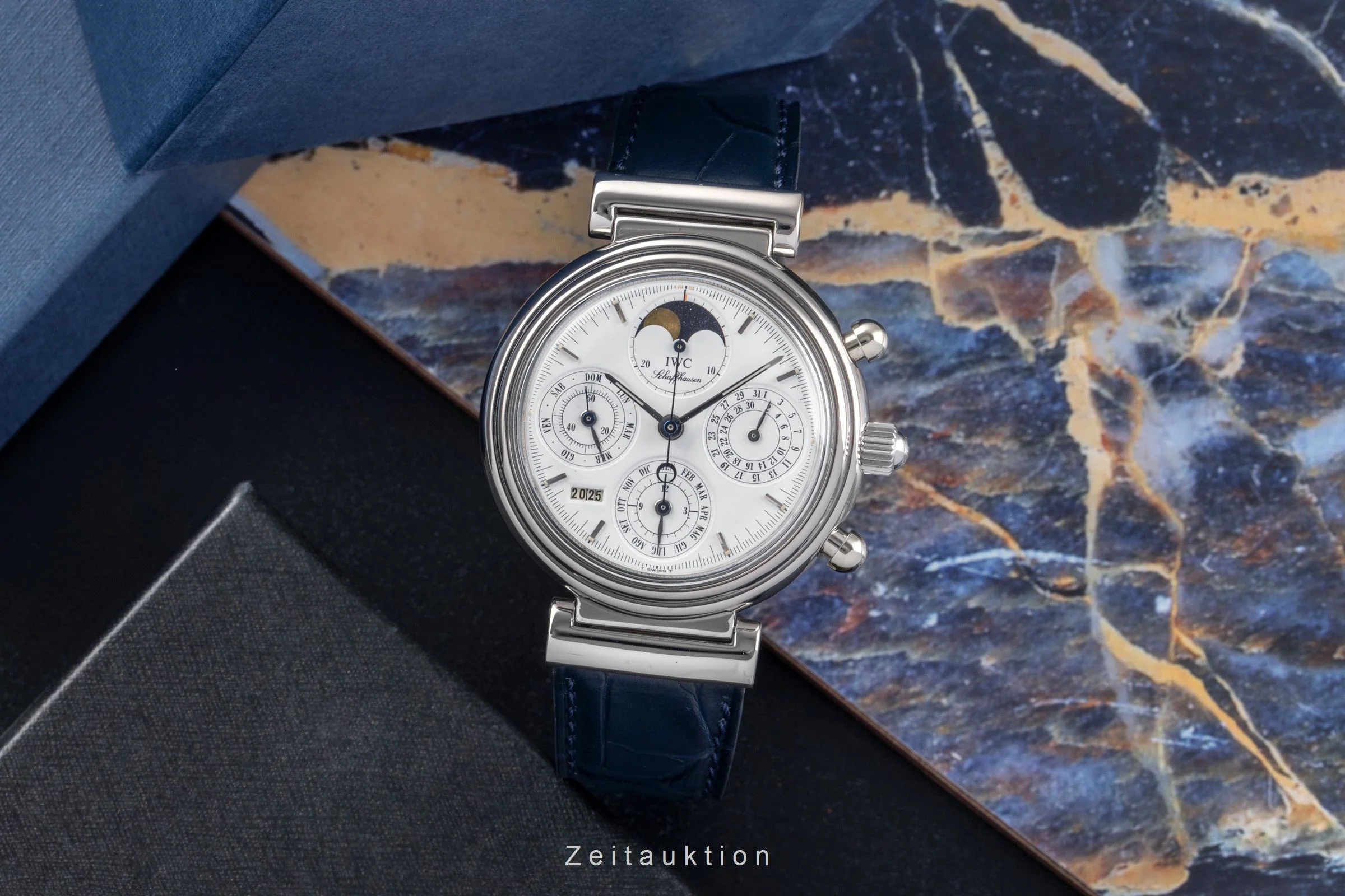 IWC Da Vinci chronograph 18 ct white gold automatic men's watch IW375007  [2502983] - Image 4
