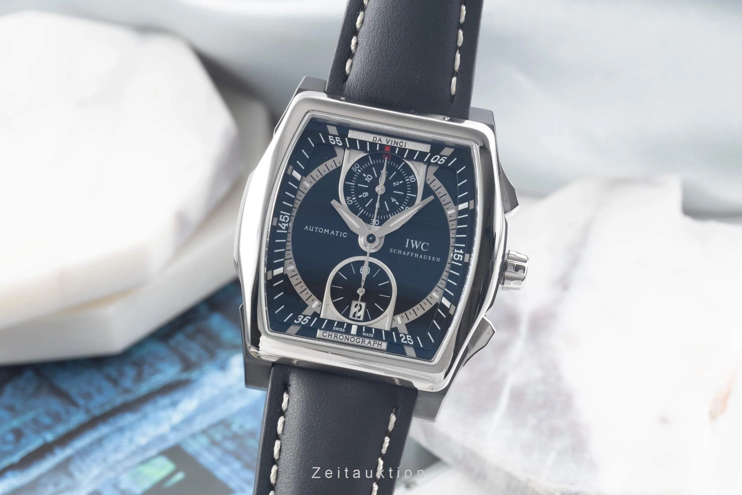 IWC Da Vinci chronograph ceramic / titanium automatic men's watch IW376601 LP: 13800EUR  [2500996] - Image 2
