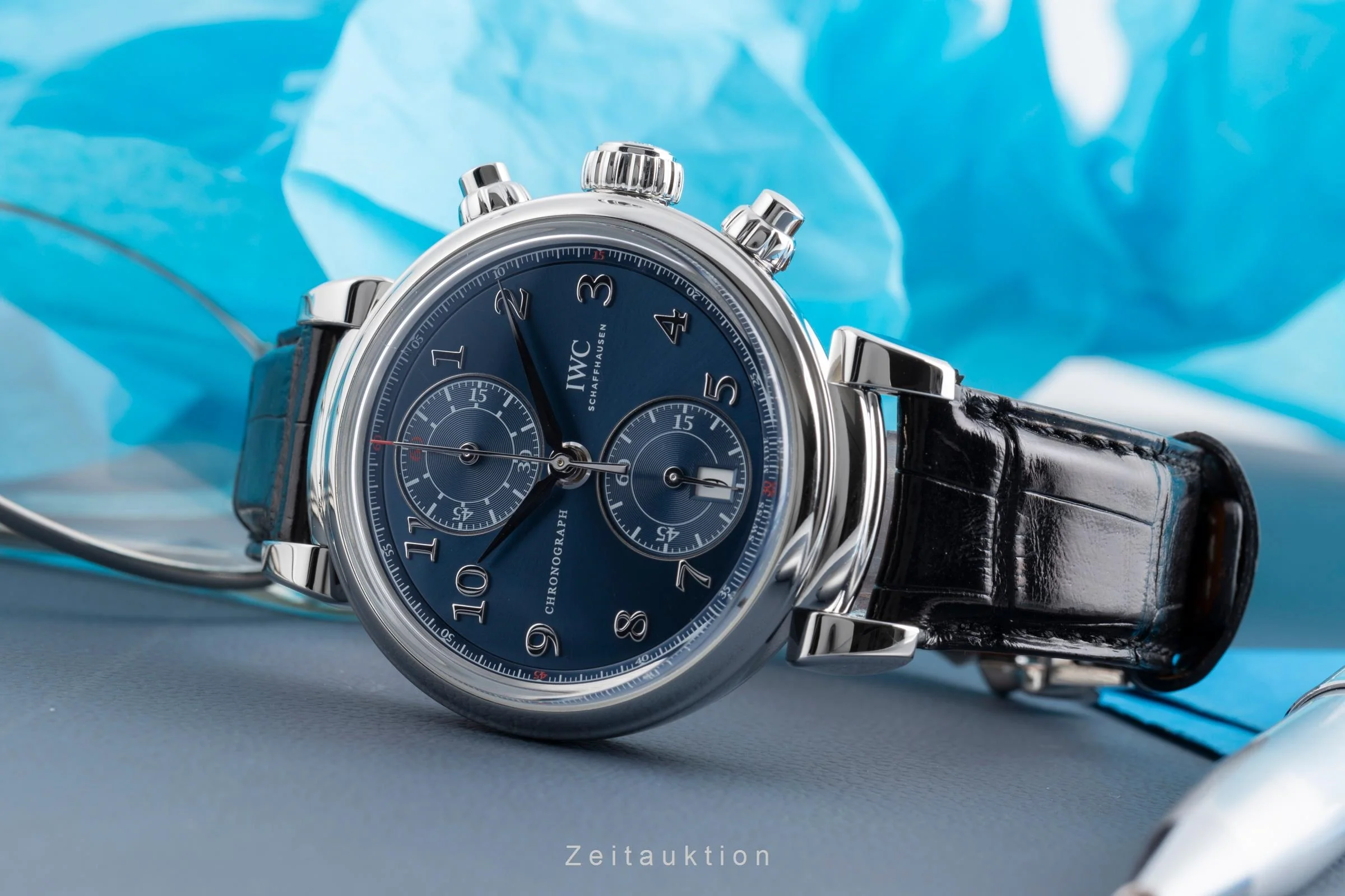 IWC Da Vinci chronograph steel automatic men's watch IW393402 Limited  [2502900] - Image 3