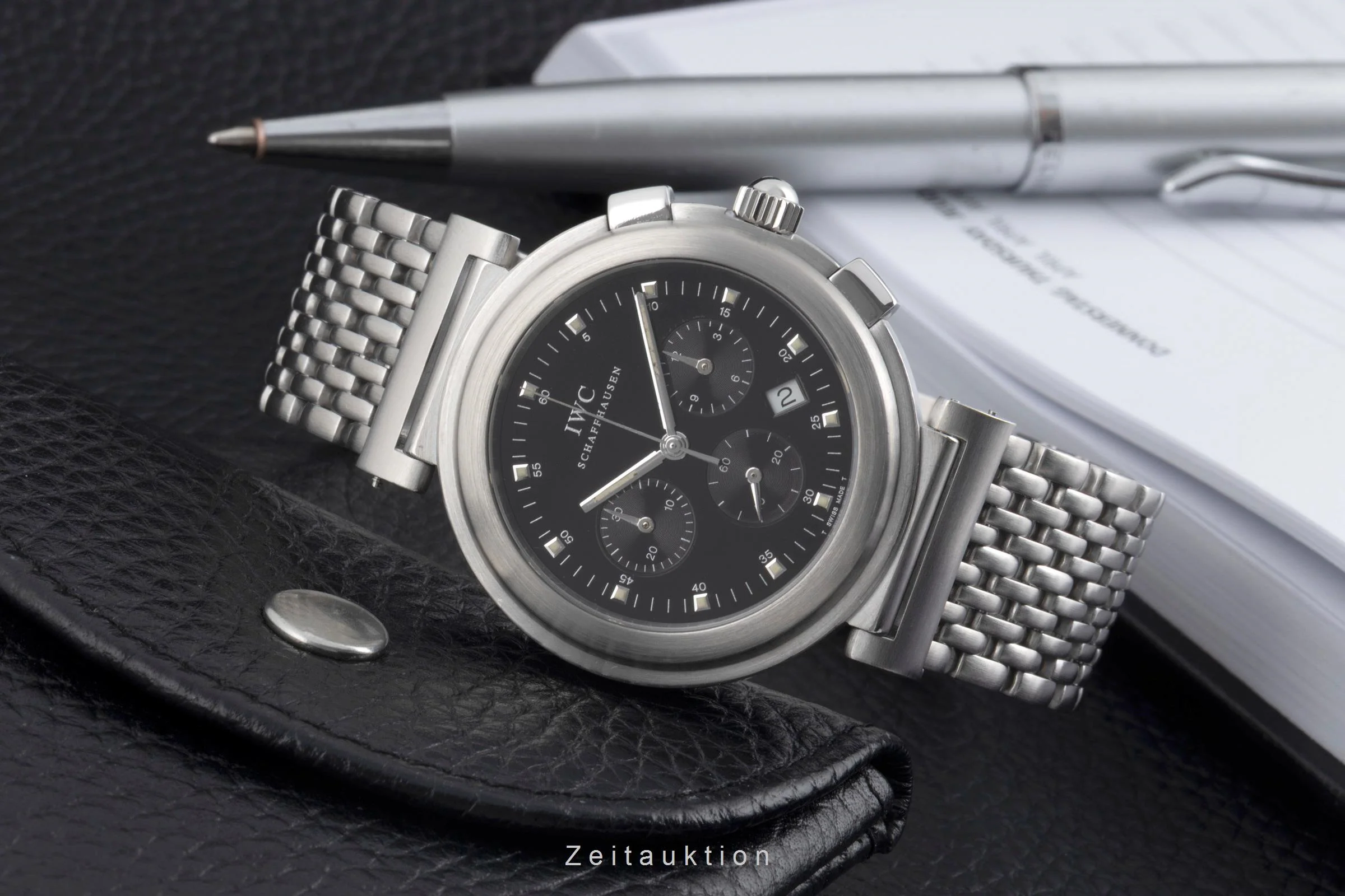 IWC Da Vinci chronograph steel quartz men's watch IW3728-05  [2600268] - Image 3