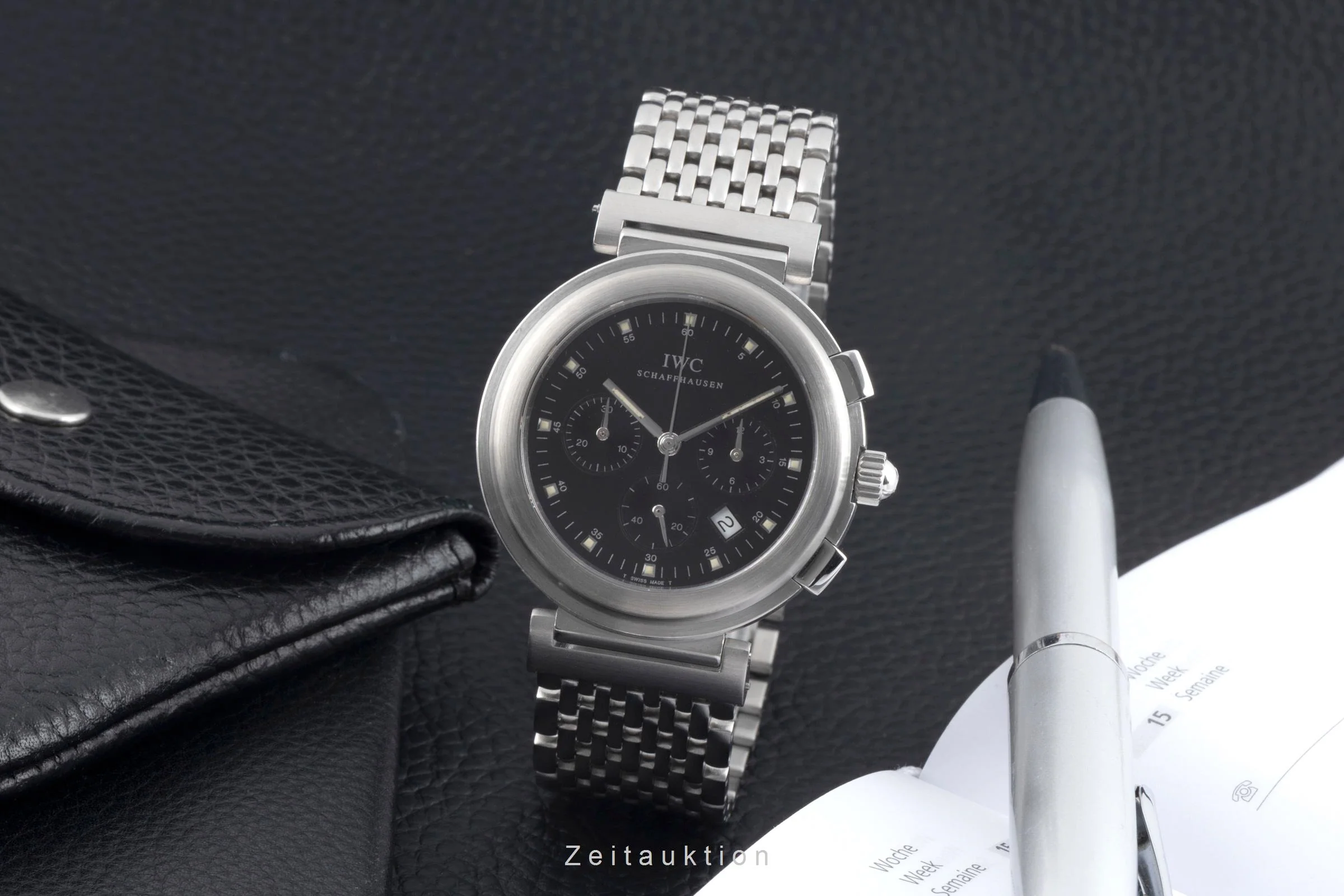 IWC Da Vinci chronograph steel quartz men's watch IW3728-05  [2600268] - Image 4