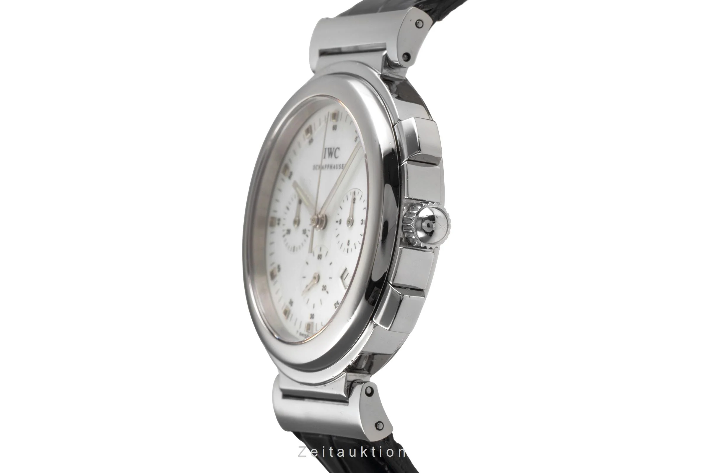 IWC Da Vinci chronograph steel quartz men's watch IW372802  [2503806] - Image 7