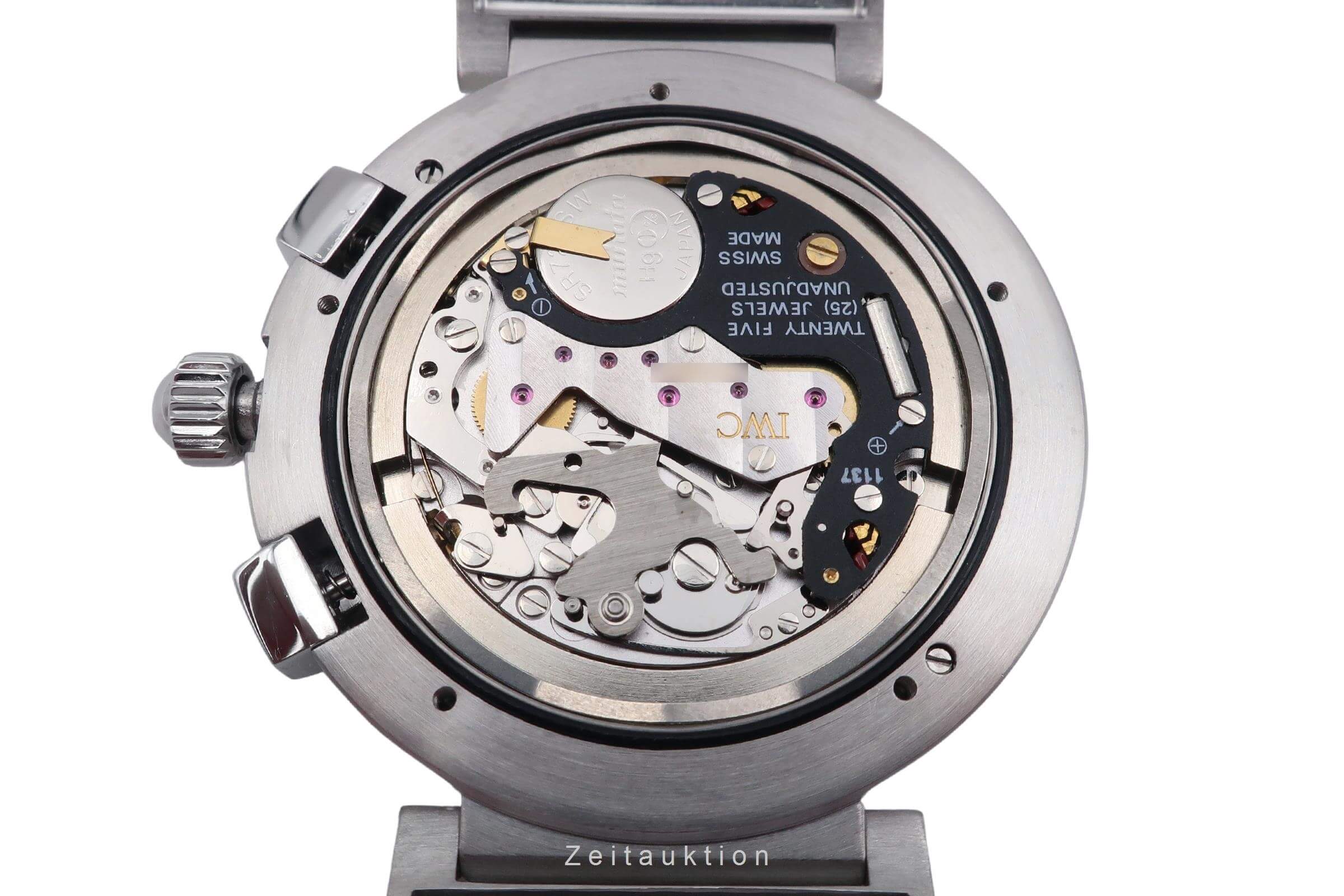 IWC Da Vinci chronograph steel quartz men's watch IW372805  [2406178] - Image 14