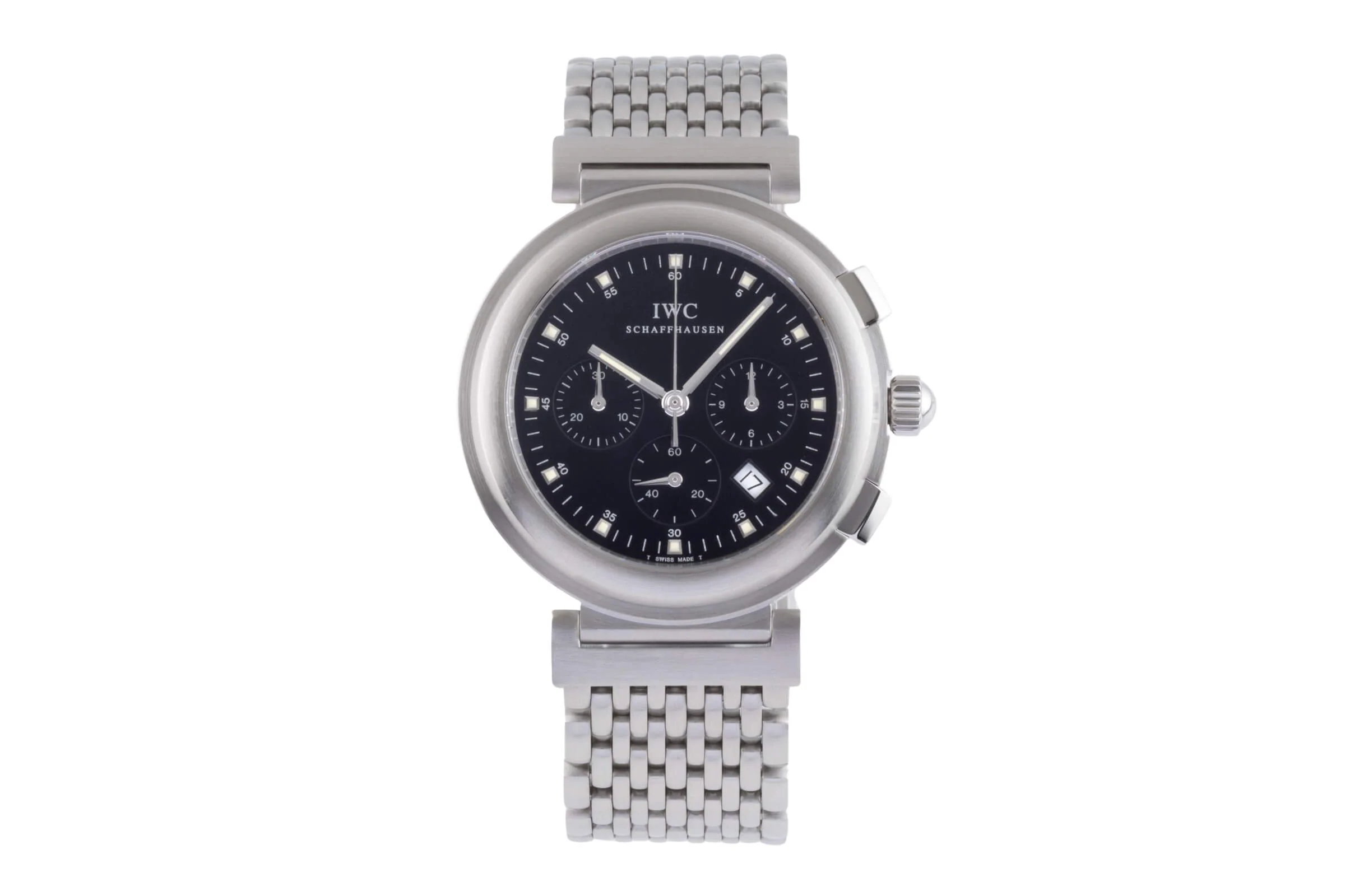 IWC Da Vinci chronograph steel quartz men's watch IW372805  [2406178] - Image 4