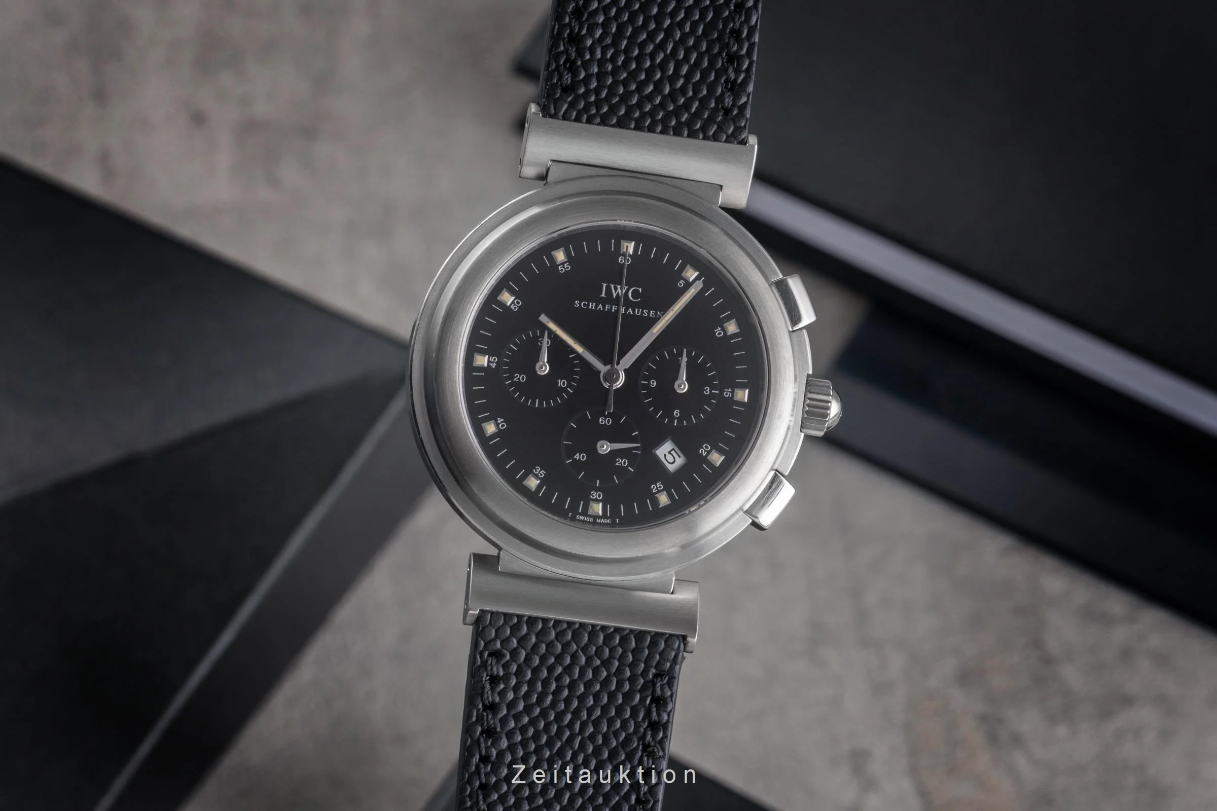 IWC Da Vinci chronograph steel quartz men's watch IW372805  [2503321] - Image 2