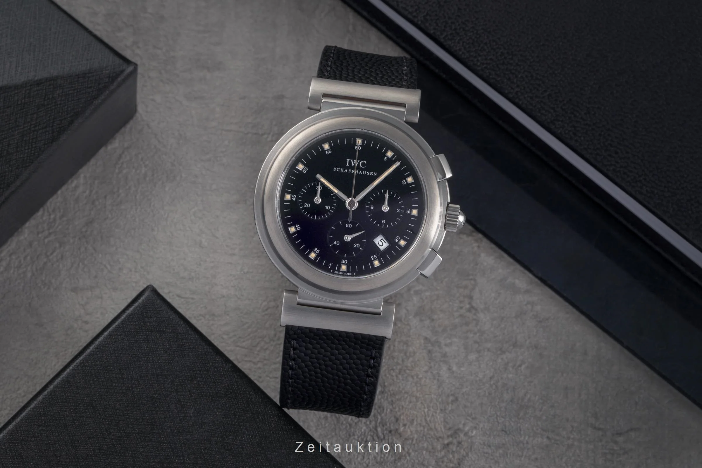 IWC Da Vinci chronograph steel quartz men's watch IW372805  [2503321] - Image 4
