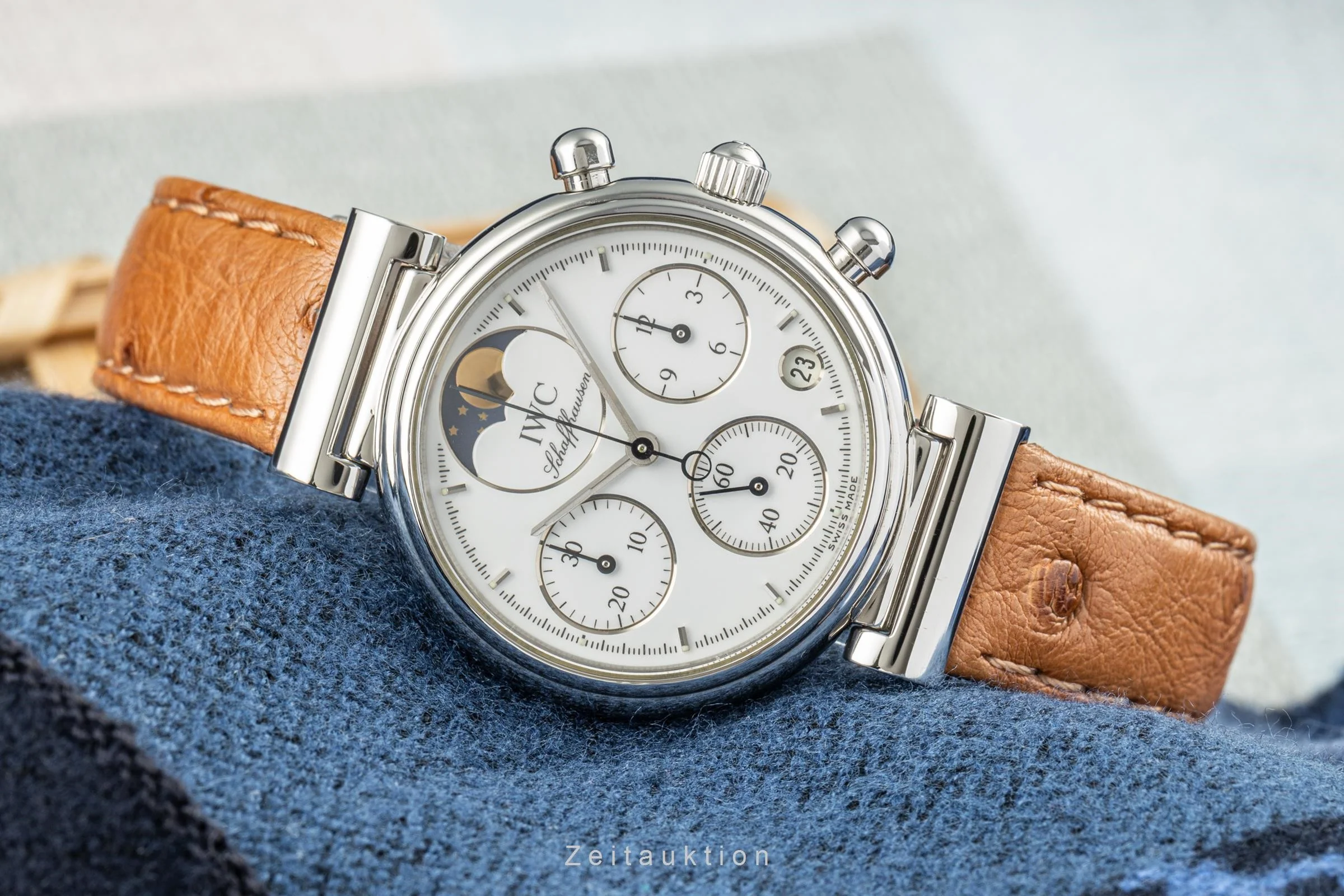 IWC Da Vinci chronograph steel quartz women's watch 3735 LP: 9100EUR  [2205808] - Image 2