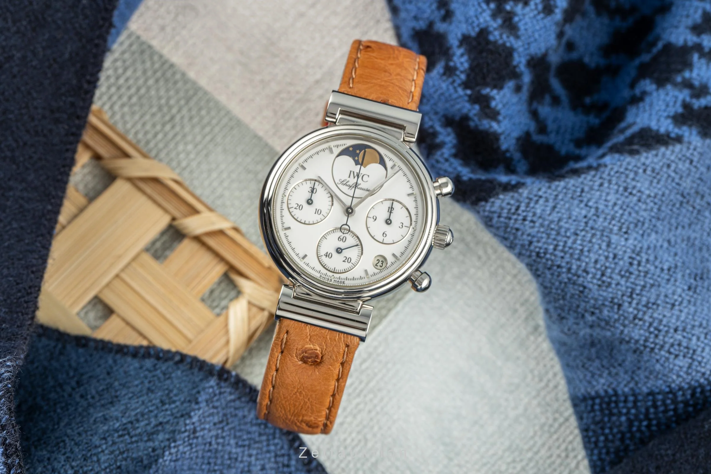 IWC Da Vinci chronograph steel quartz women's watch 3735 LP: 9100EUR  [2205808] - Image 3