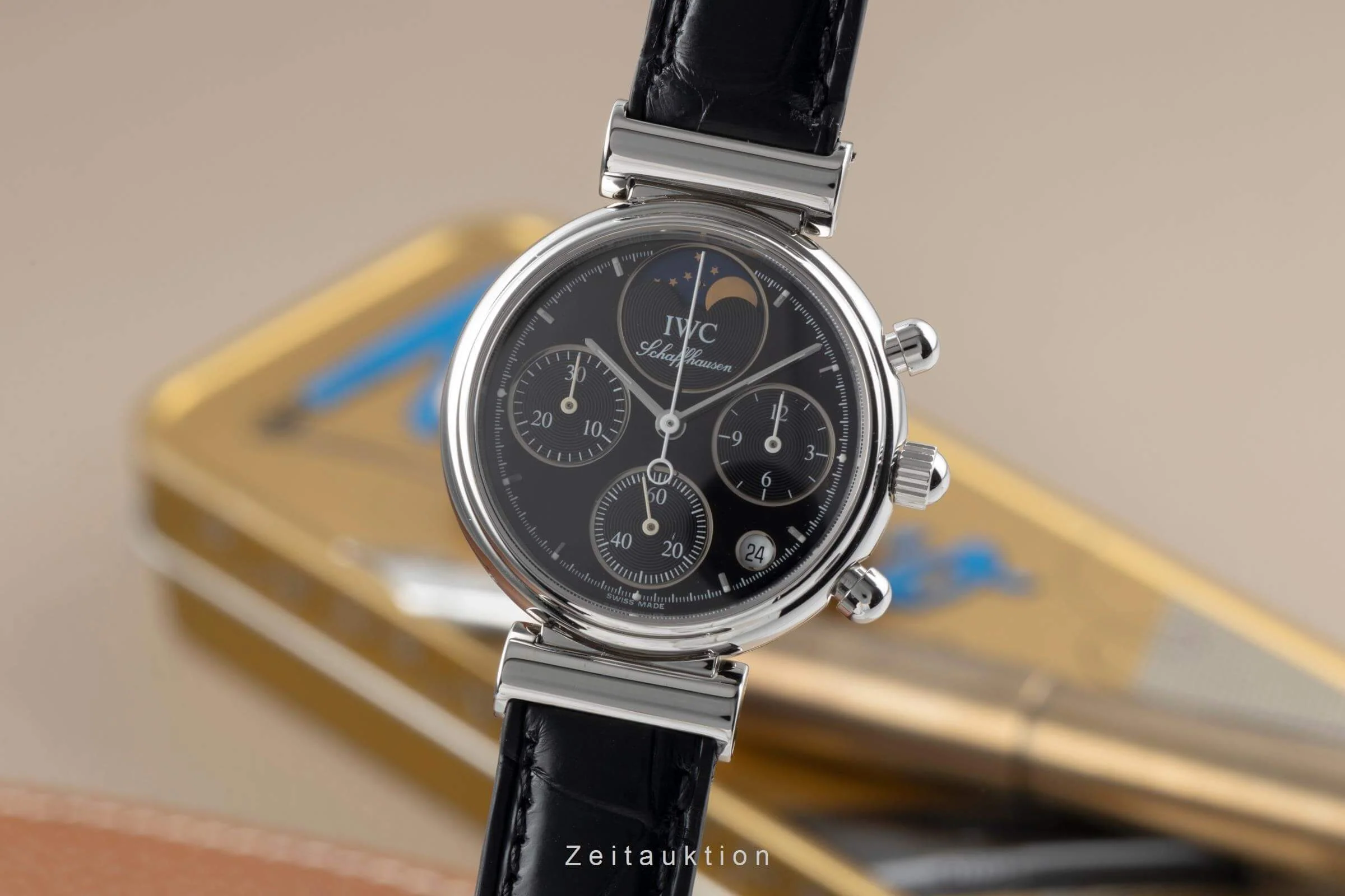 IWC Da Vinci chronograph steel quartz women's watch IW373614  [2501179] - Image 2