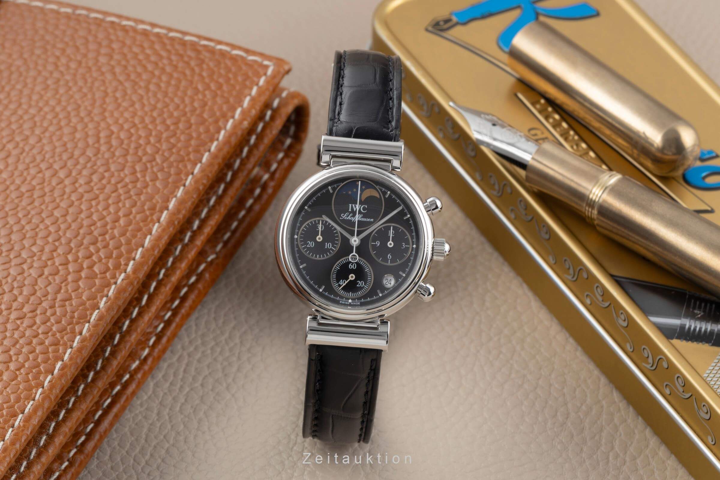 IWC Da Vinci chronograph steel quartz women's watch IW373614  [2501179] - Image 4