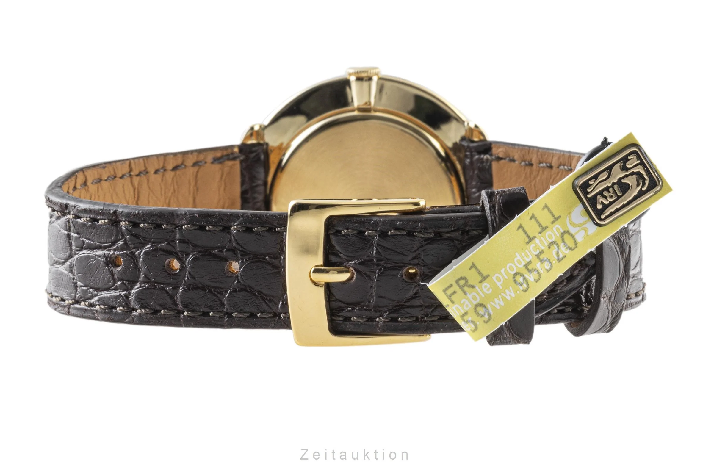 IWC De Luxe 18 ct gold manual winding men's watch  [2207306] - Image 10