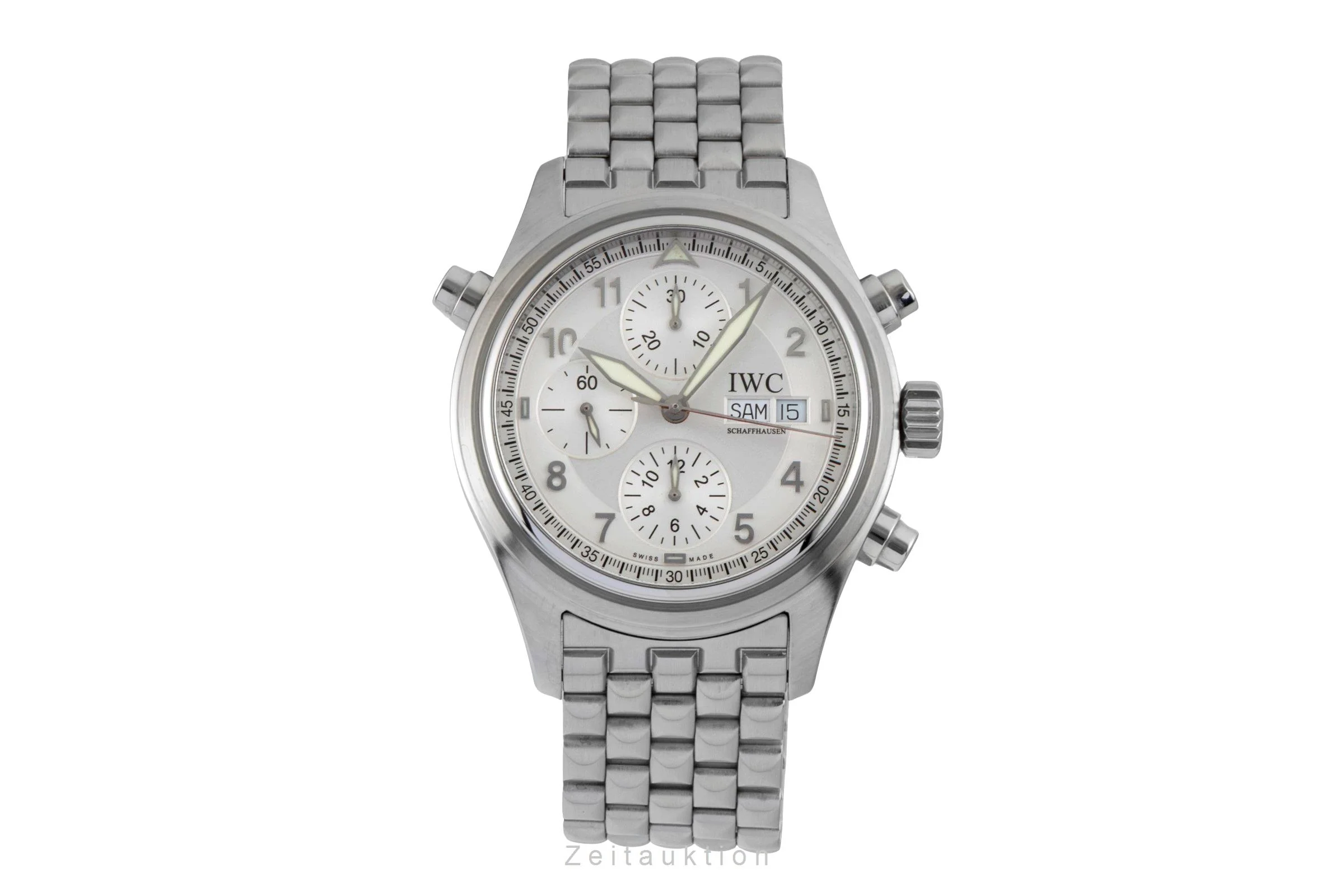 IWC Doppelchronograph chronograph steel automatic men's watch IW371301  [2600286] - Image 5