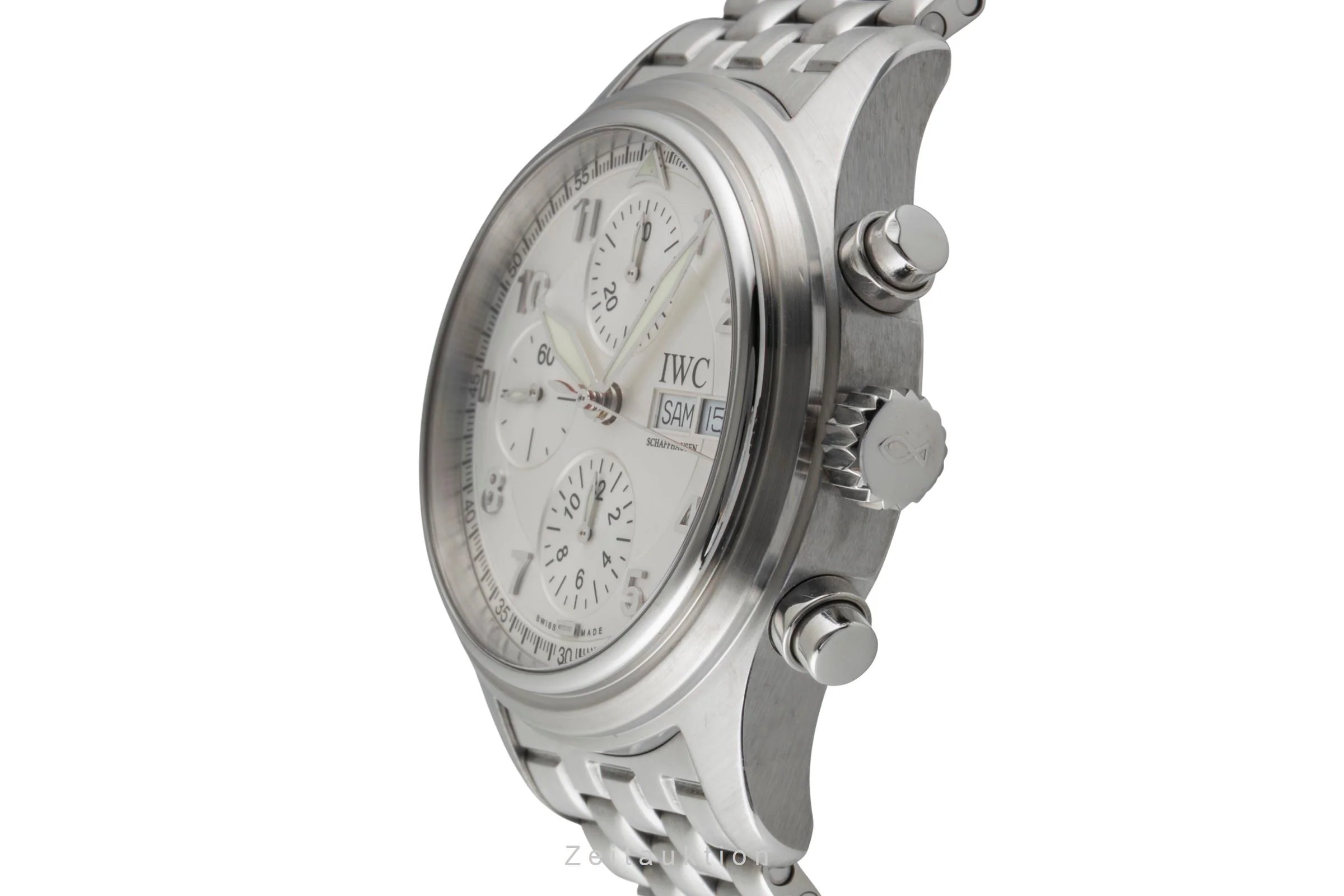 IWC Doppelchronograph chronograph steel automatic men's watch IW371301  [2600286] - Image 7
