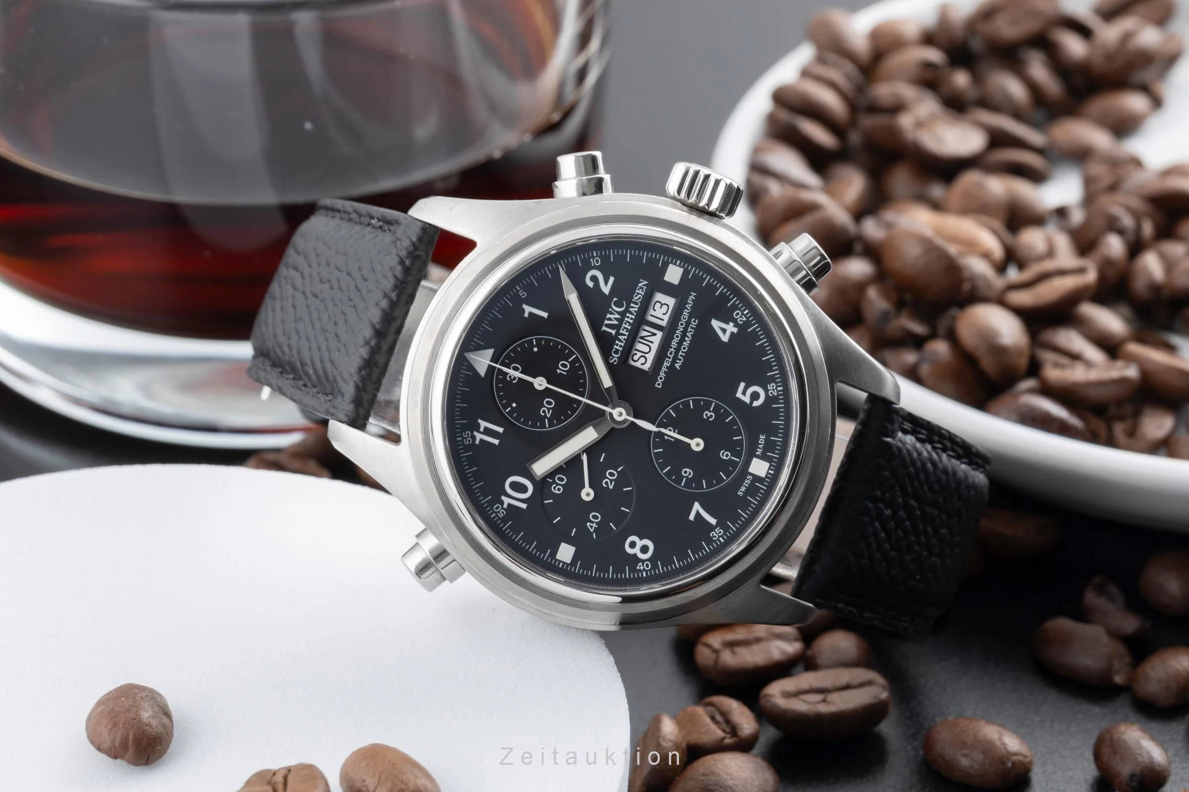 IWC Doppelchronograph chronograph steel automatic men's watch IW371319  [2503848] - Image 3