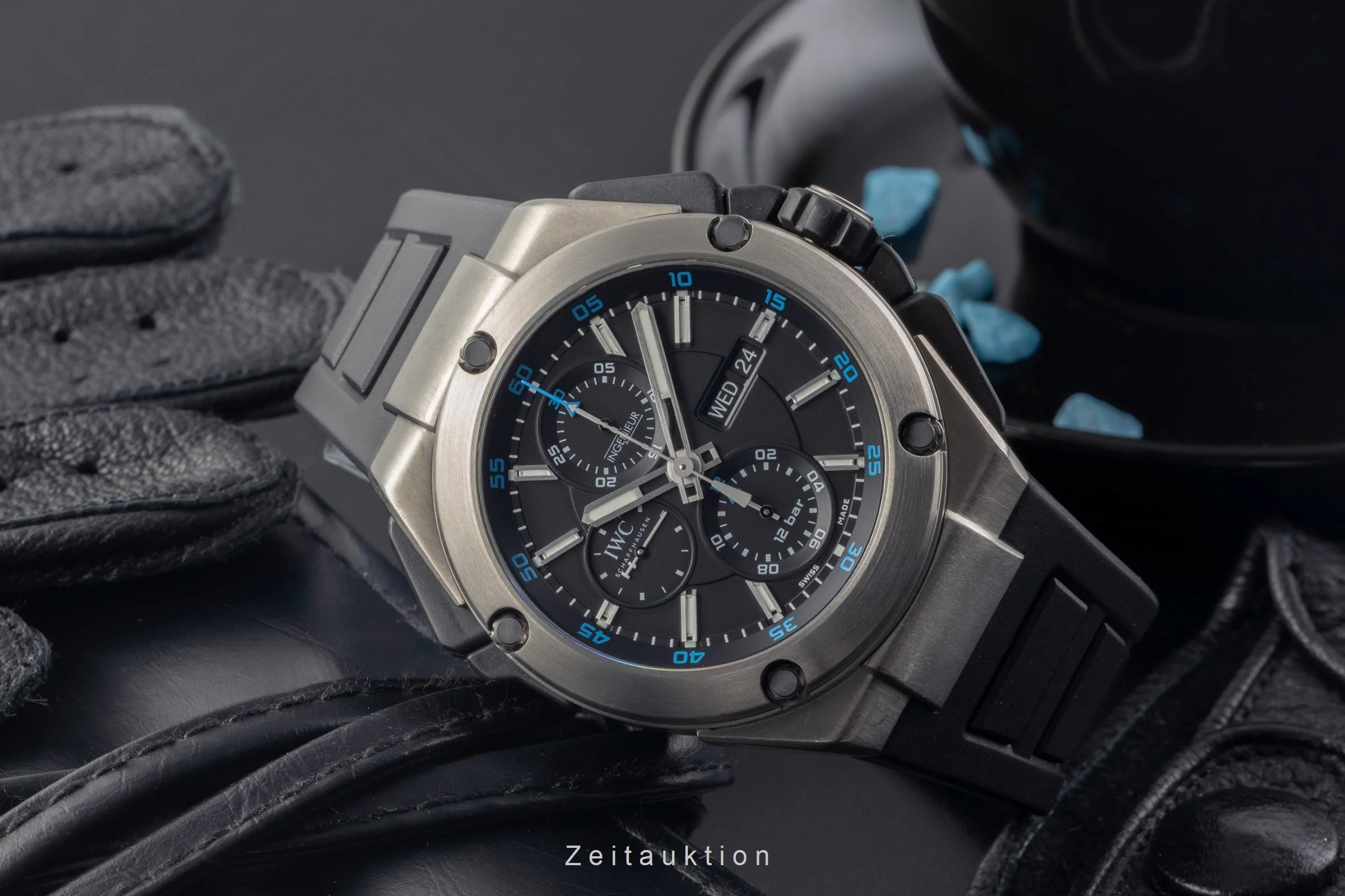 IWC Doppelchronograph chronograph titanium automatic men's watch IW386503  [2503396] - Image 3