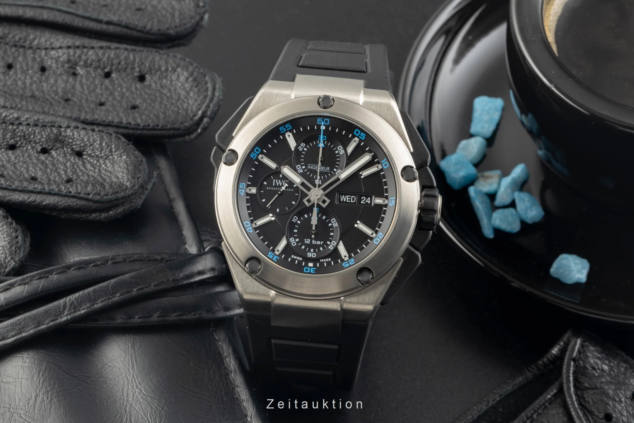 IWC Doppelchronograph chronograph titanium automatic men's watch IW386503  [2503396] - Image 4