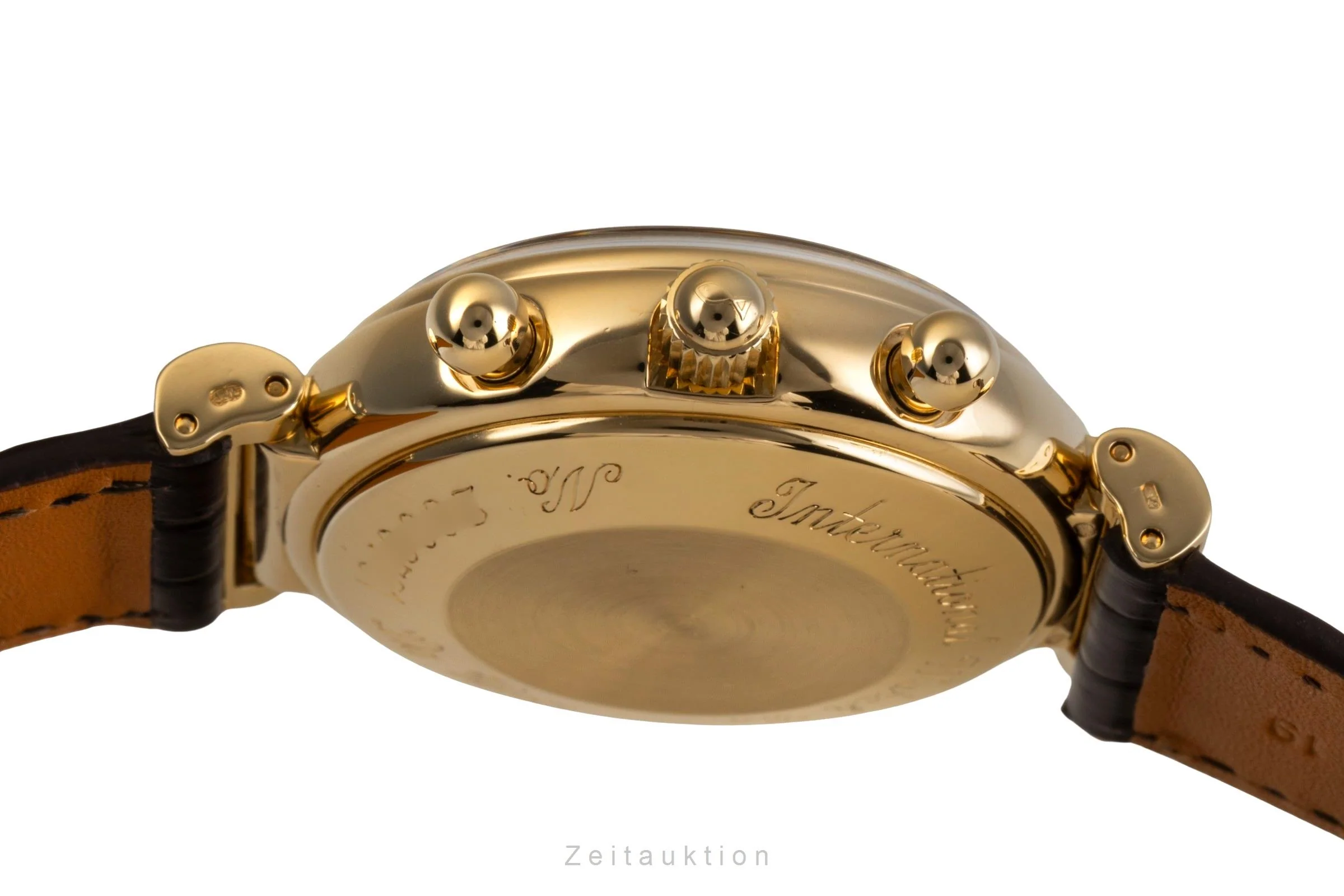 IWC Ewiger Kalender chronograph 18 ct gold automatic men's watch IW375001  [2503284] - Image 12
