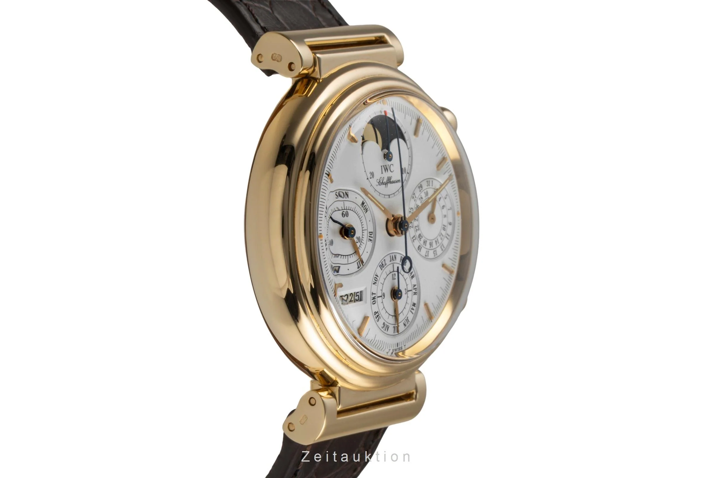 IWC Ewiger Kalender chronograph 18 ct gold automatic men's watch IW375001  [2503284] - Image 8