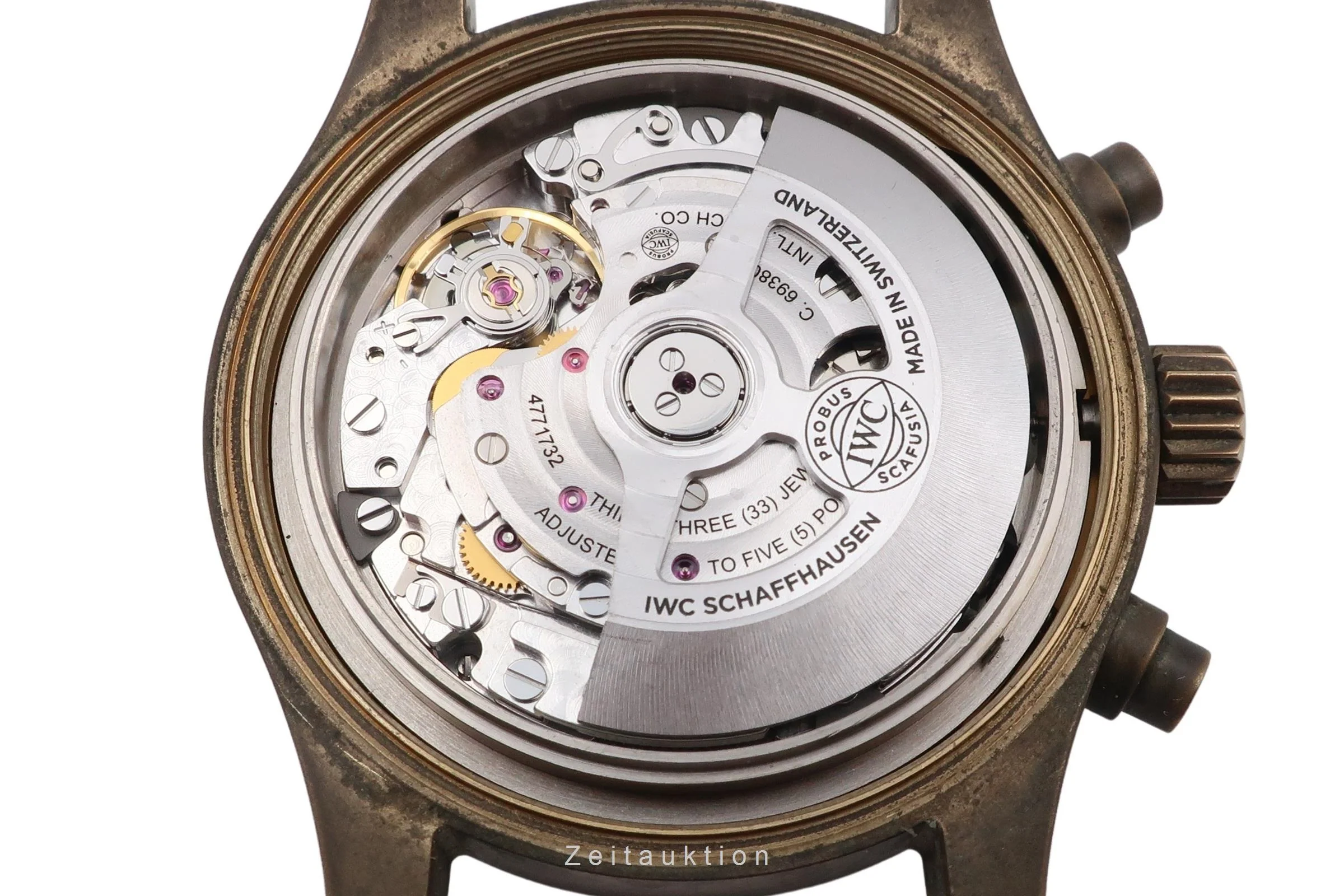 IWC Fliegerchronograph chronograph bronze automatic men's watch IW387902  [2506332] - Image 16