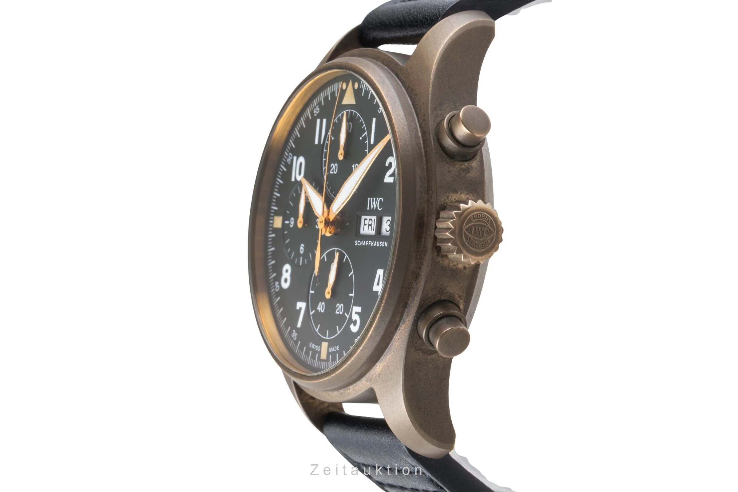 IWC Fliegerchronograph chronograph bronze automatic men's watch IW387902  [2506332] - Image 7