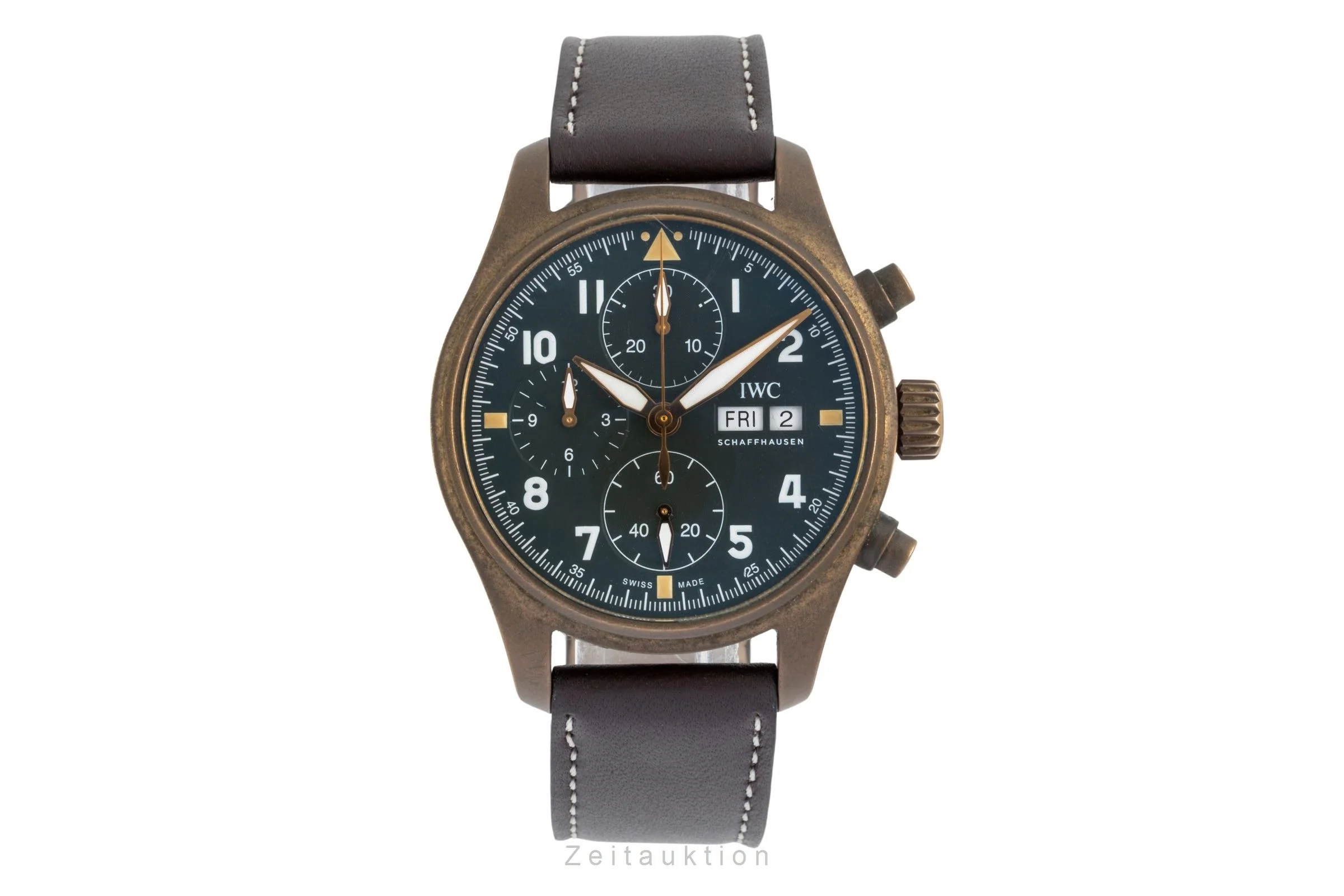 IWC Fliegerchronograph chronograph bronze automatic men's watch IW387902  [2507018] - Image 5
