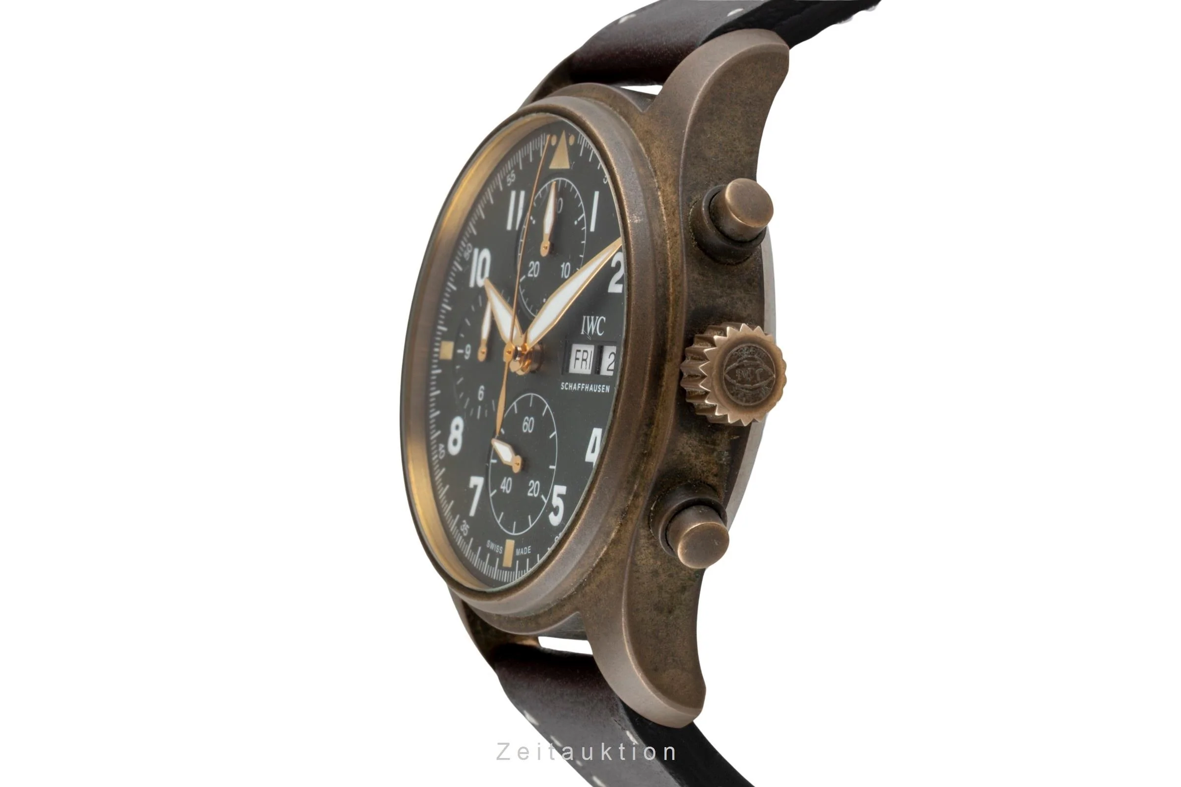 IWC Fliegerchronograph chronograph bronze automatic men's watch IW387902  [2507018] - Image 7
