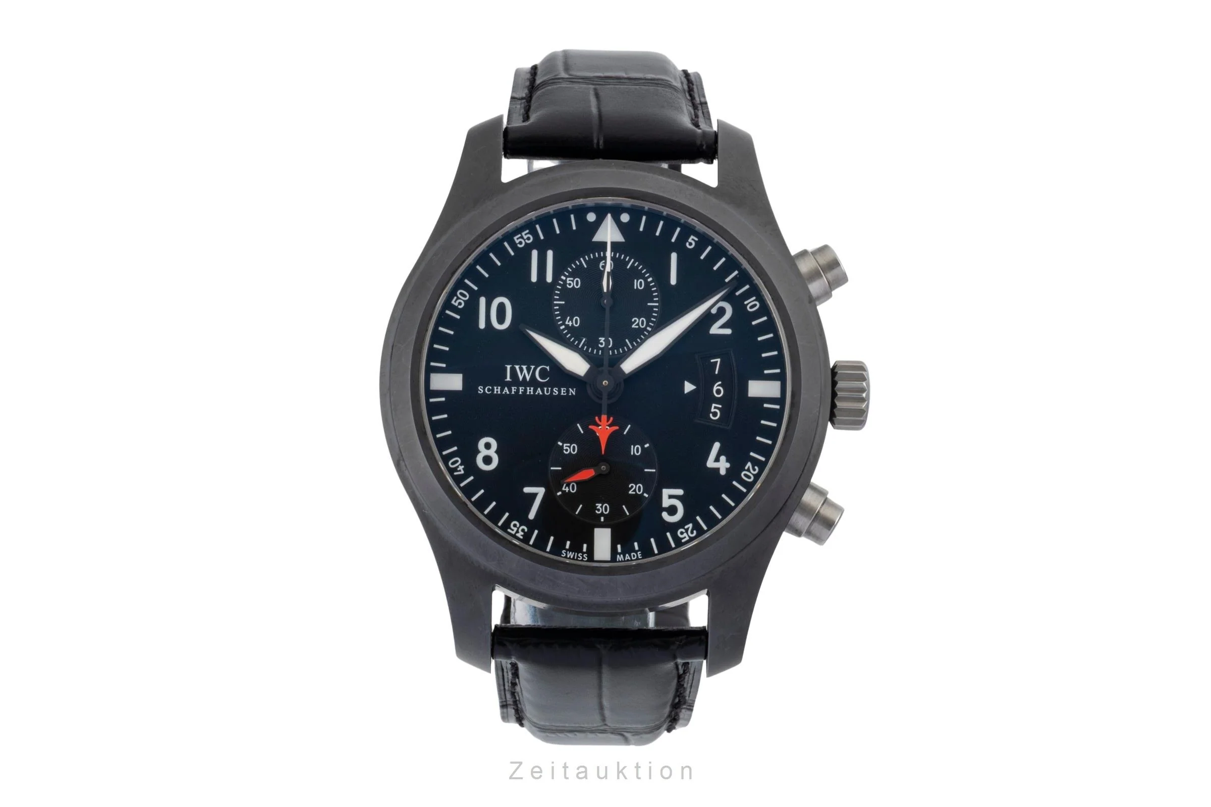 IWC Fliegerchronograph chronograph ceramic / titanium automatic men's watch IW388001 LP: 9900EUR  [2600521] - Image 5