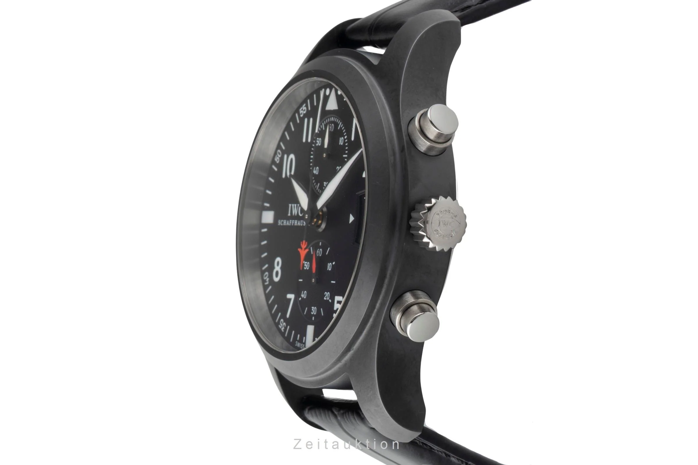 IWC Fliegerchronograph chronograph ceramic / titanium automatic men's watch IW388001 LP: 9900EUR  [2600521] - Image 7
