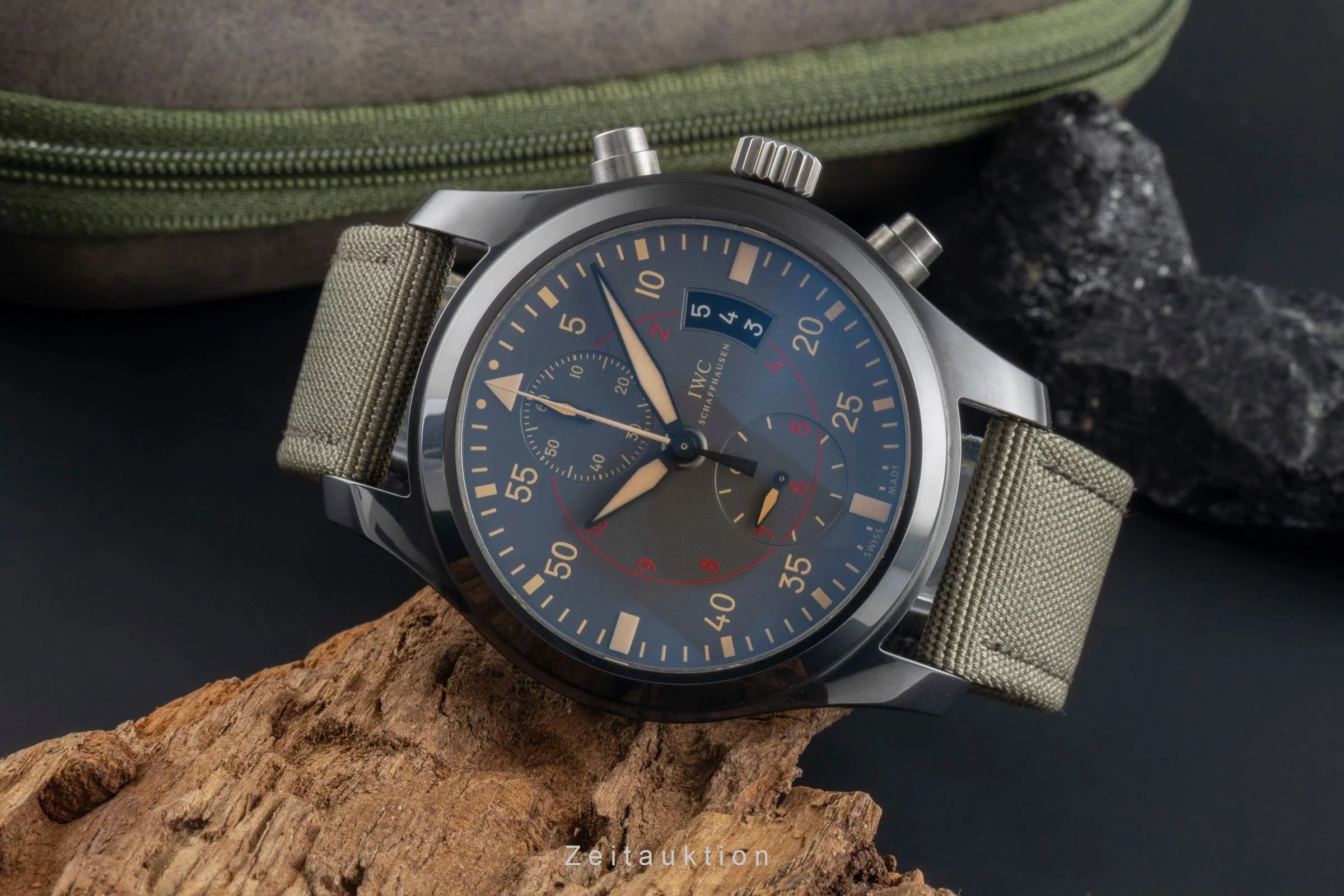 IWC Fliegerchronograph chronograph ceramic / titanium automatic men's watch IW388002  [2505617] - Image 3