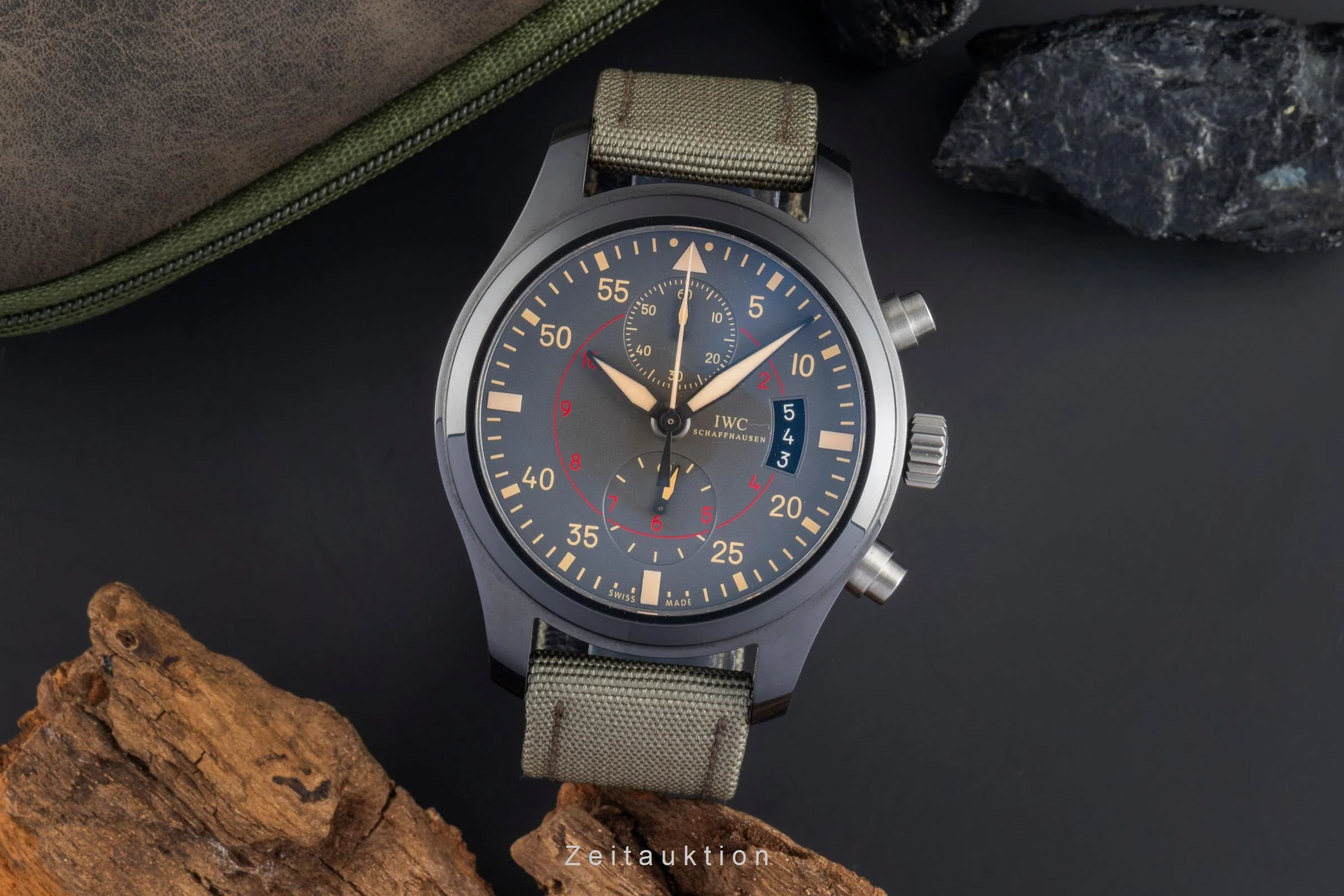 IWC Fliegerchronograph chronograph ceramic / titanium automatic men's watch IW388002  [2505617] - Image 4