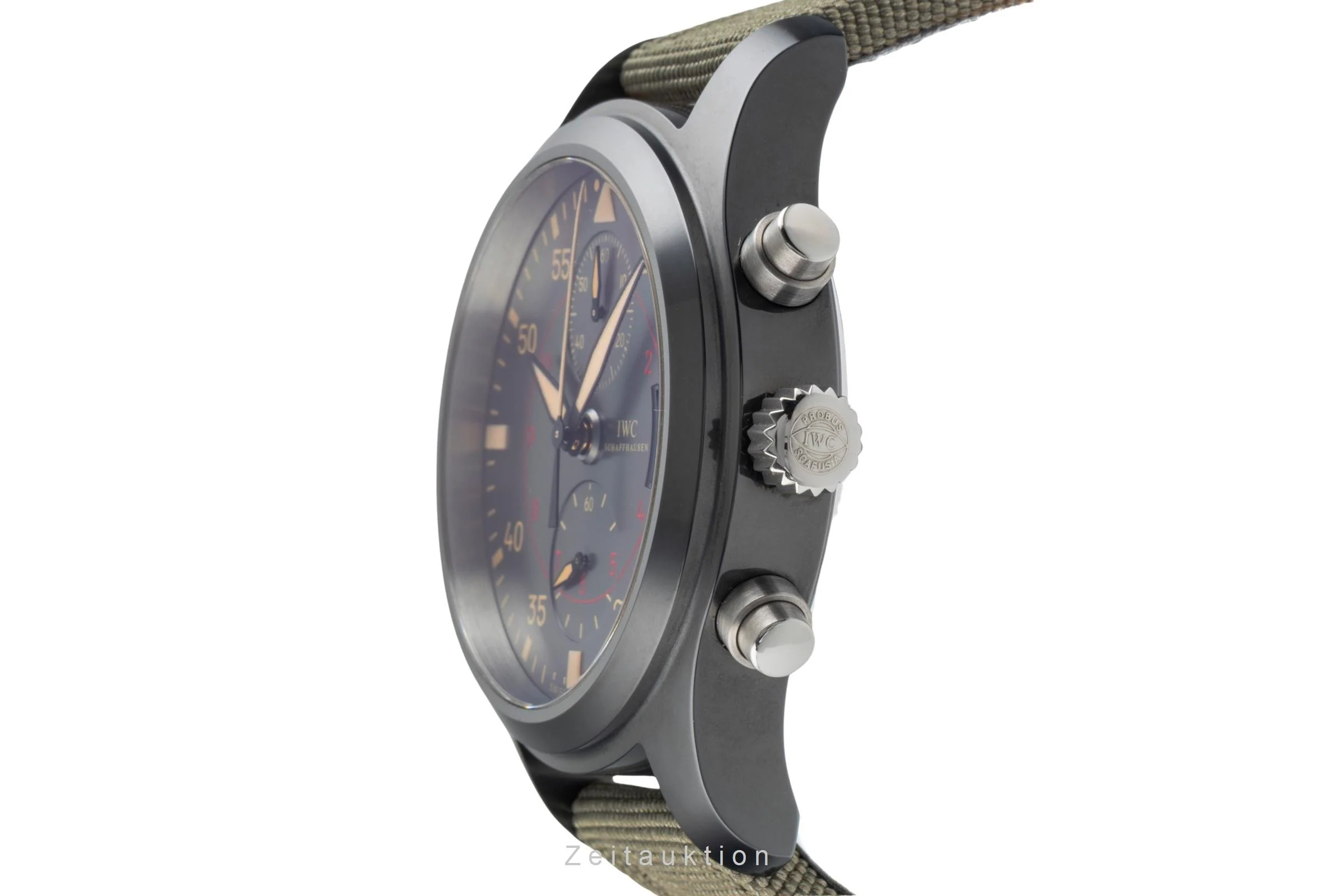 IWC Fliegerchronograph chronograph ceramic / titanium automatic men's watch IW388002  [2505617] - Image 7