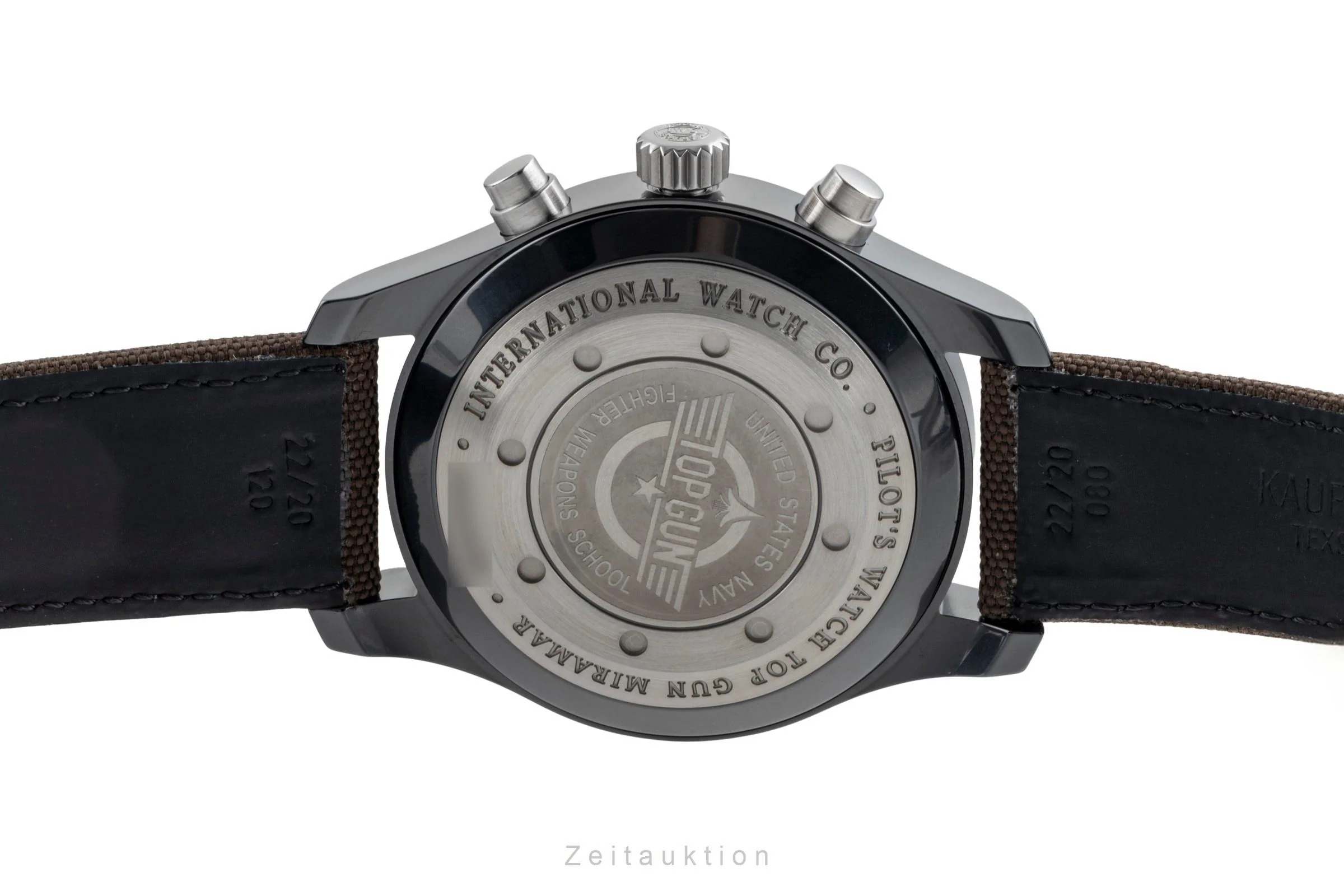 IWC Fliegerchronograph chronograph ceramic / titanium automatic men's watch IW388002  [2506425] - Image 12