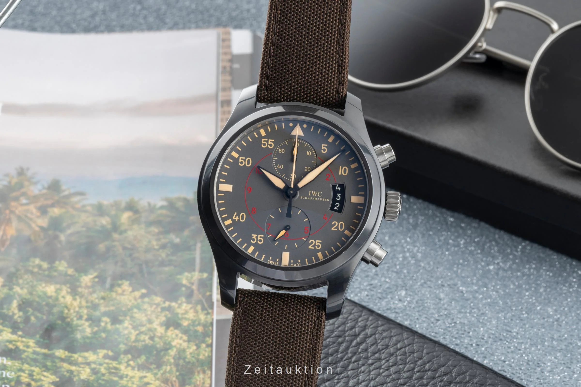 IWC Fliegerchronograph chronograph ceramic / titanium automatic men's watch IW388002  [2506425] - Image 2