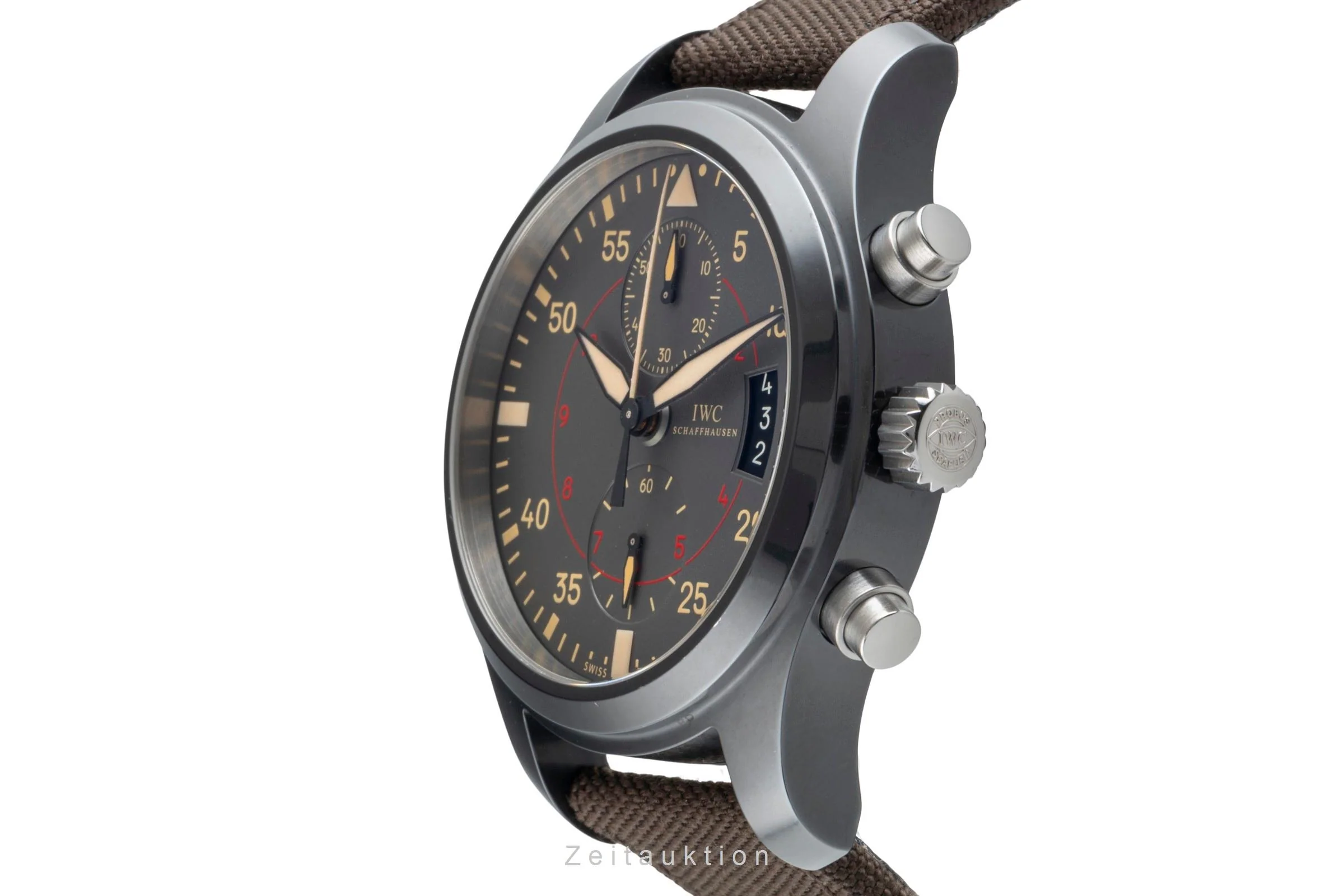 IWC Fliegerchronograph chronograph ceramic / titanium automatic men's watch IW388002  [2506425] - Image 7