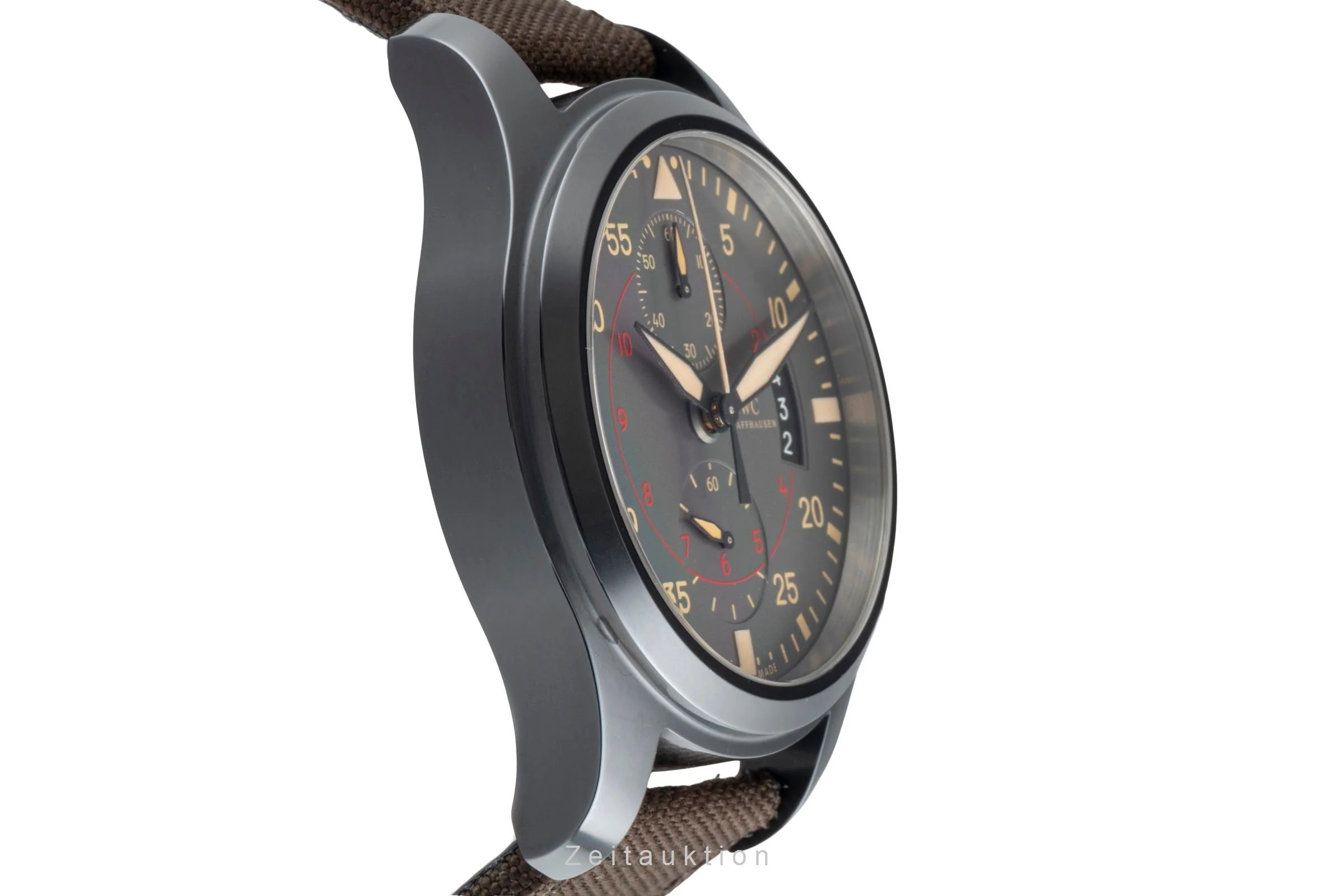 IWC Fliegerchronograph chronograph ceramic / titanium automatic men's watch IW388002  [2506425] - Image 8