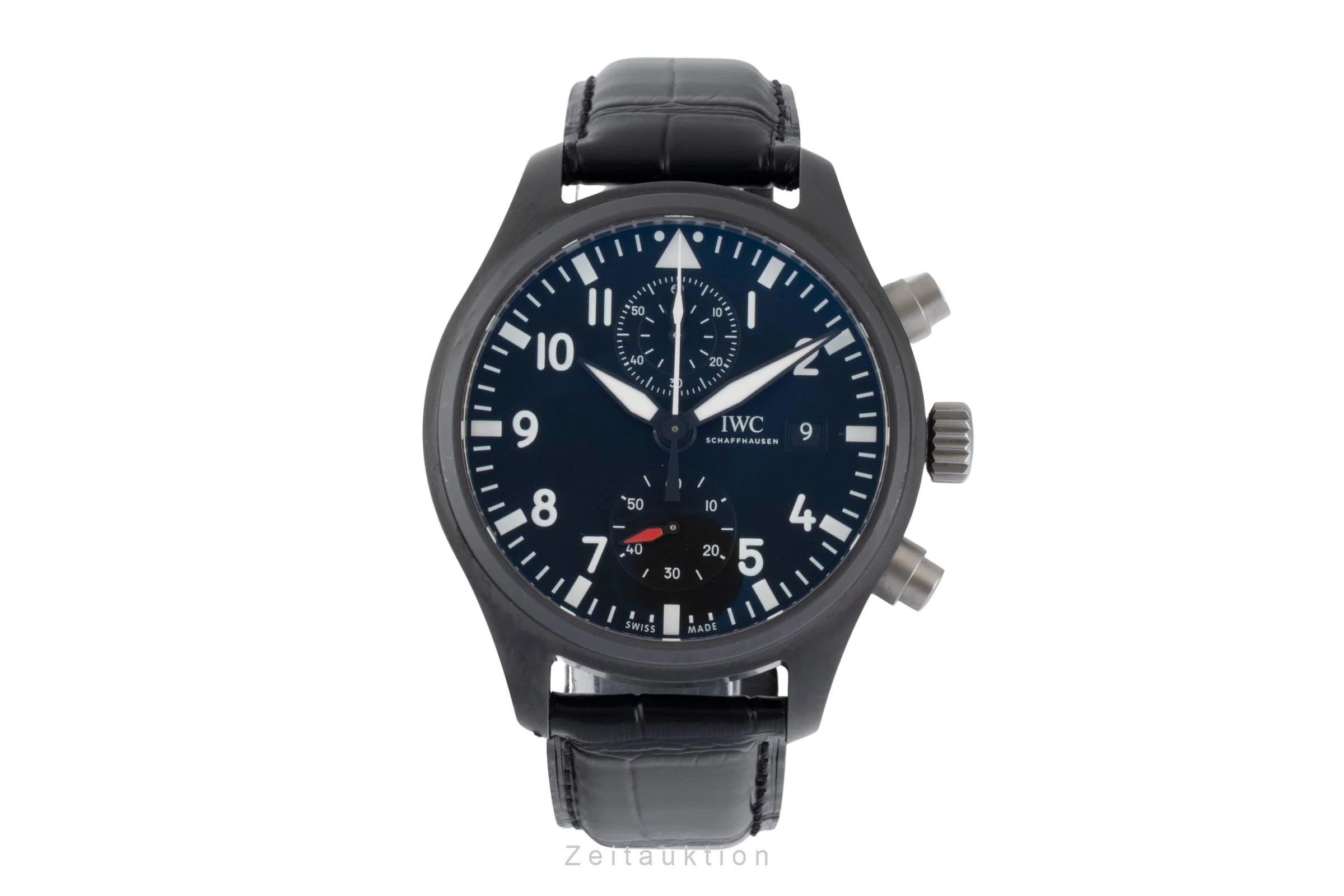 IWC Fliegerchronograph chronograph ceramic / titanium automatic men's watch IW389001 LP: 9900EUR  [2600460] - Image 5