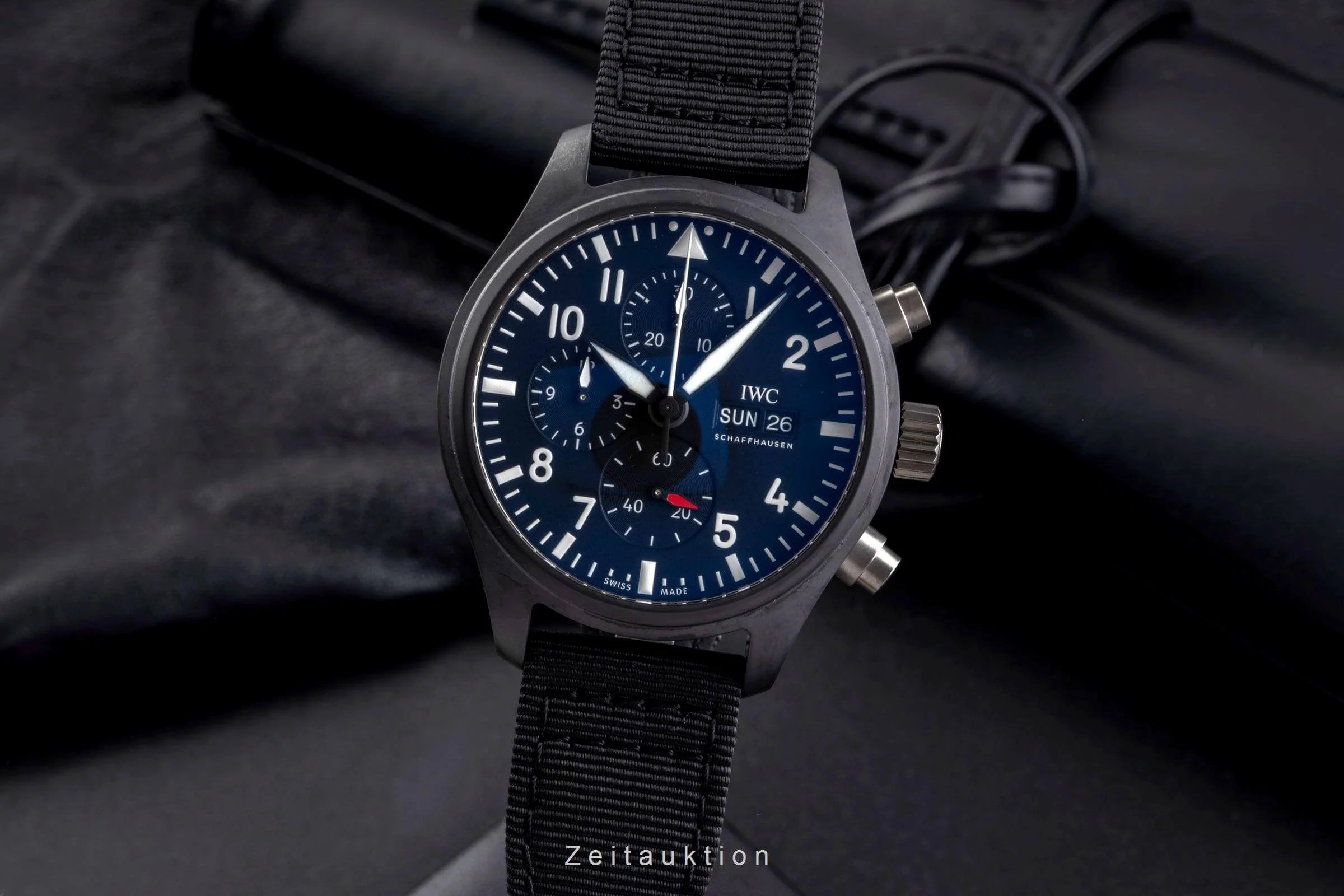 IWC Fliegerchronograph chronograph ceramic / titanium automatic men's watch IW389101 LP: 9900EUR  [2502059] - Image 2