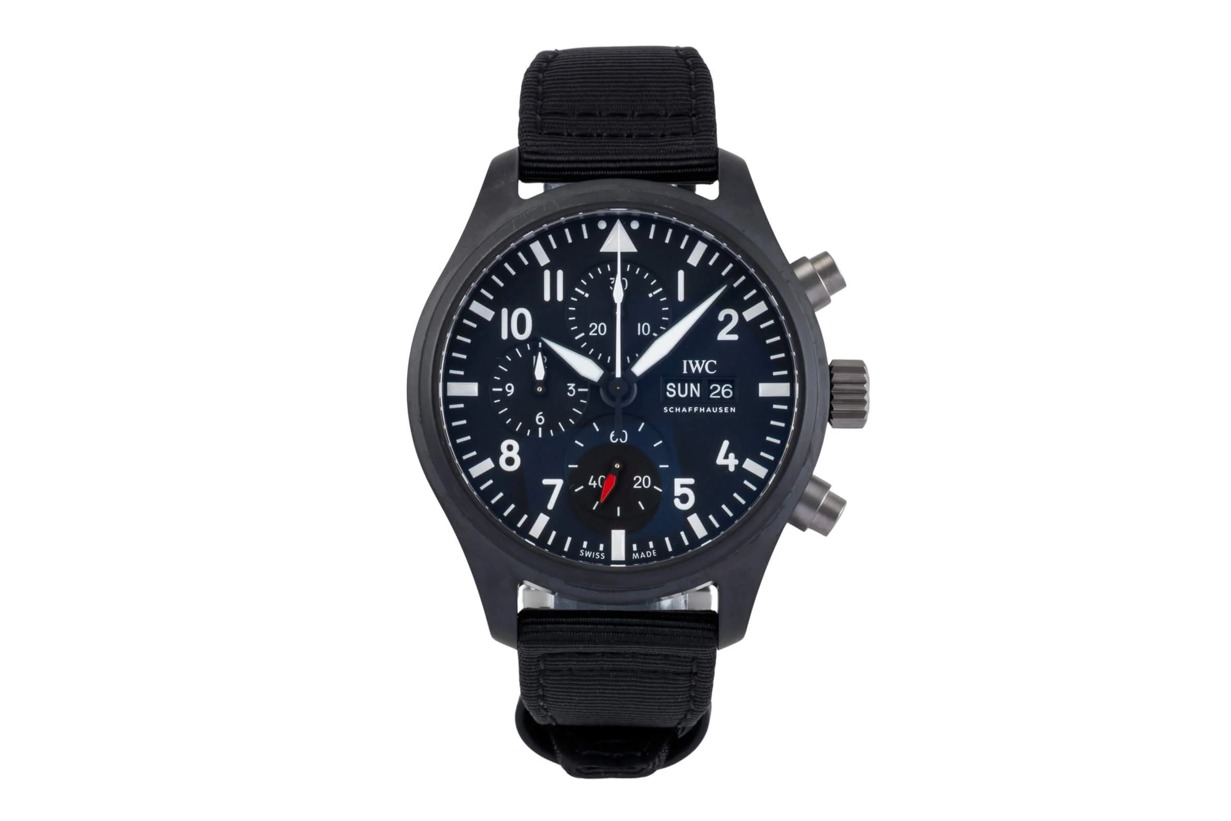 IWC Fliegerchronograph chronograph ceramic / titanium automatic men's watch IW389101 LP: 9900EUR  [2502059] - Image 5