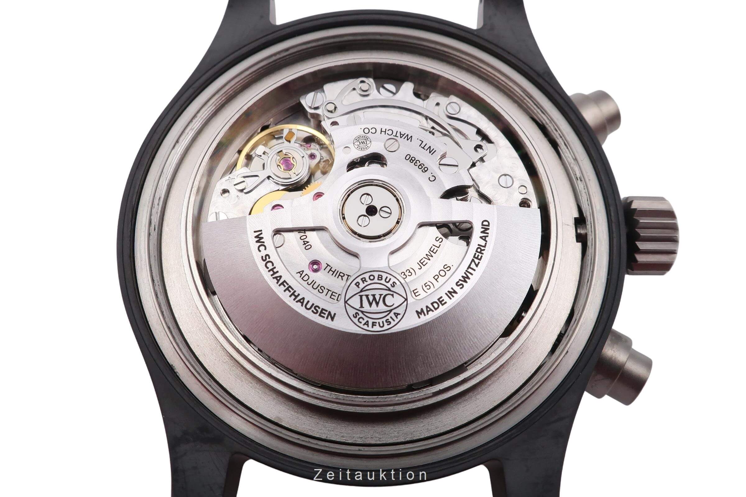 IWC Fliegerchronograph chronograph ceramic / titanium automatic men's watch IW389101 LP: 9900EUR  [2502162] - Image 16