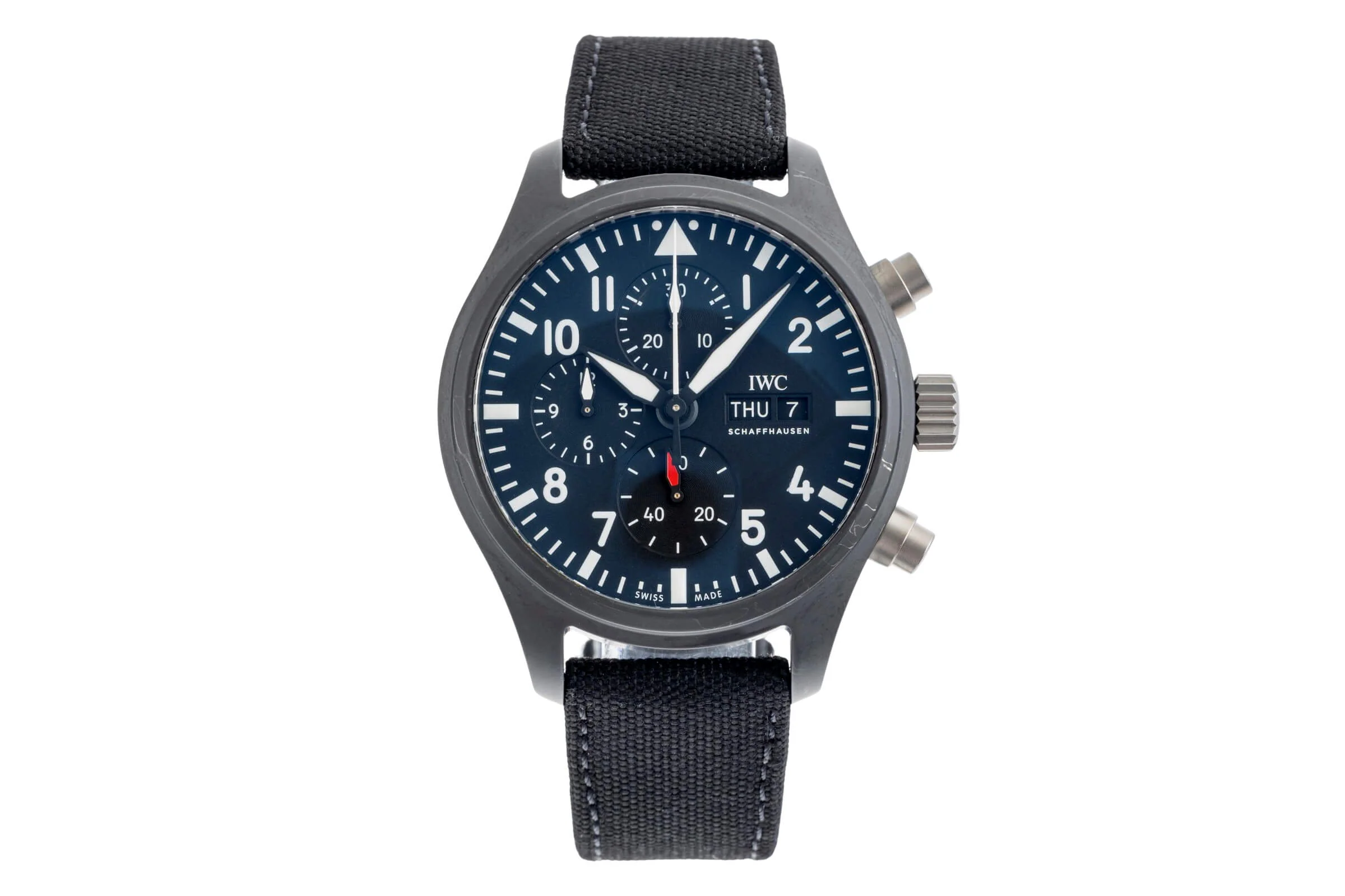 IWC Fliegerchronograph chronograph ceramic / titanium automatic men's watch IW389101 LP: 9900EUR  [2502162] - Image 5