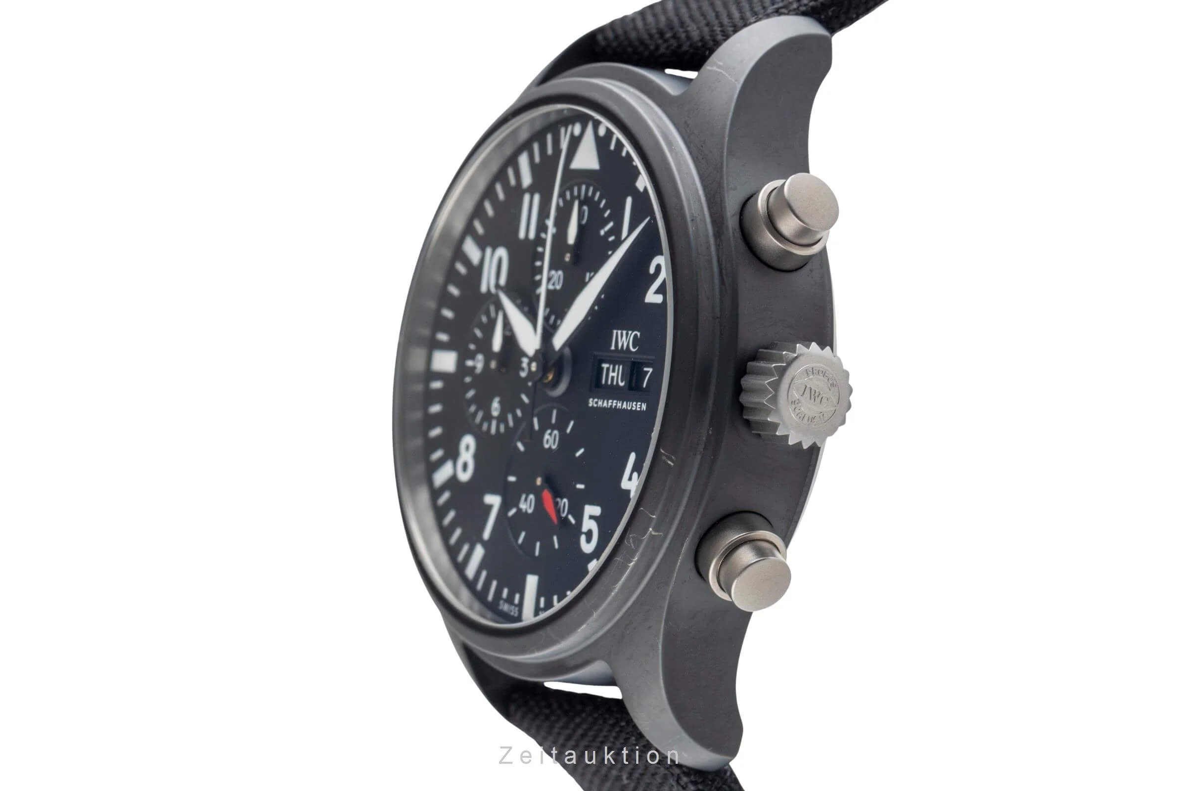 IWC Fliegerchronograph chronograph ceramic / titanium automatic men's watch IW389101 LP: 9900EUR  [2502162] - Image 7