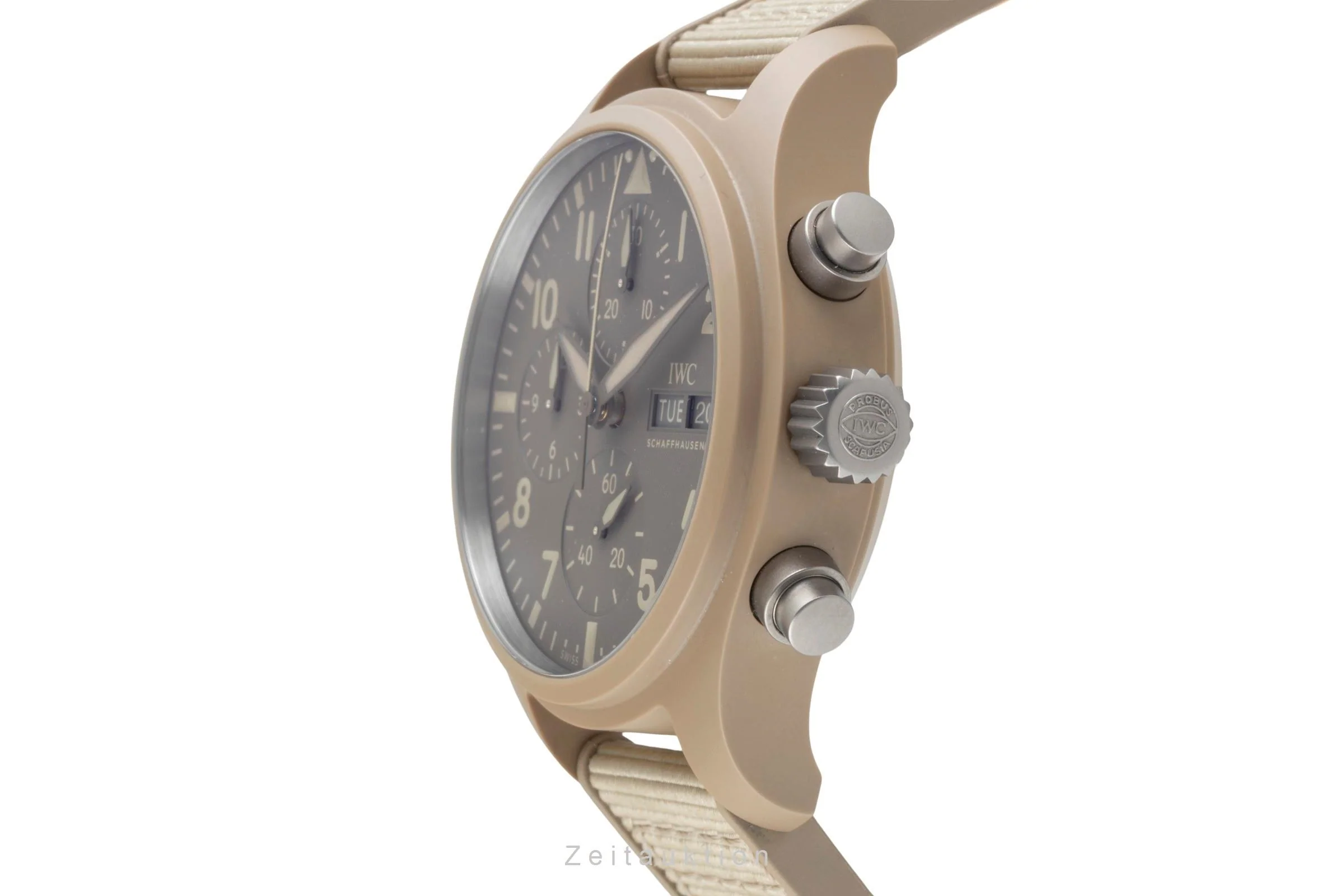 IWC Fliegerchronograph chronograph ceramic / titanium automatic men's watch IW389402 LP: 12700EUR  [2506779] - Image 7