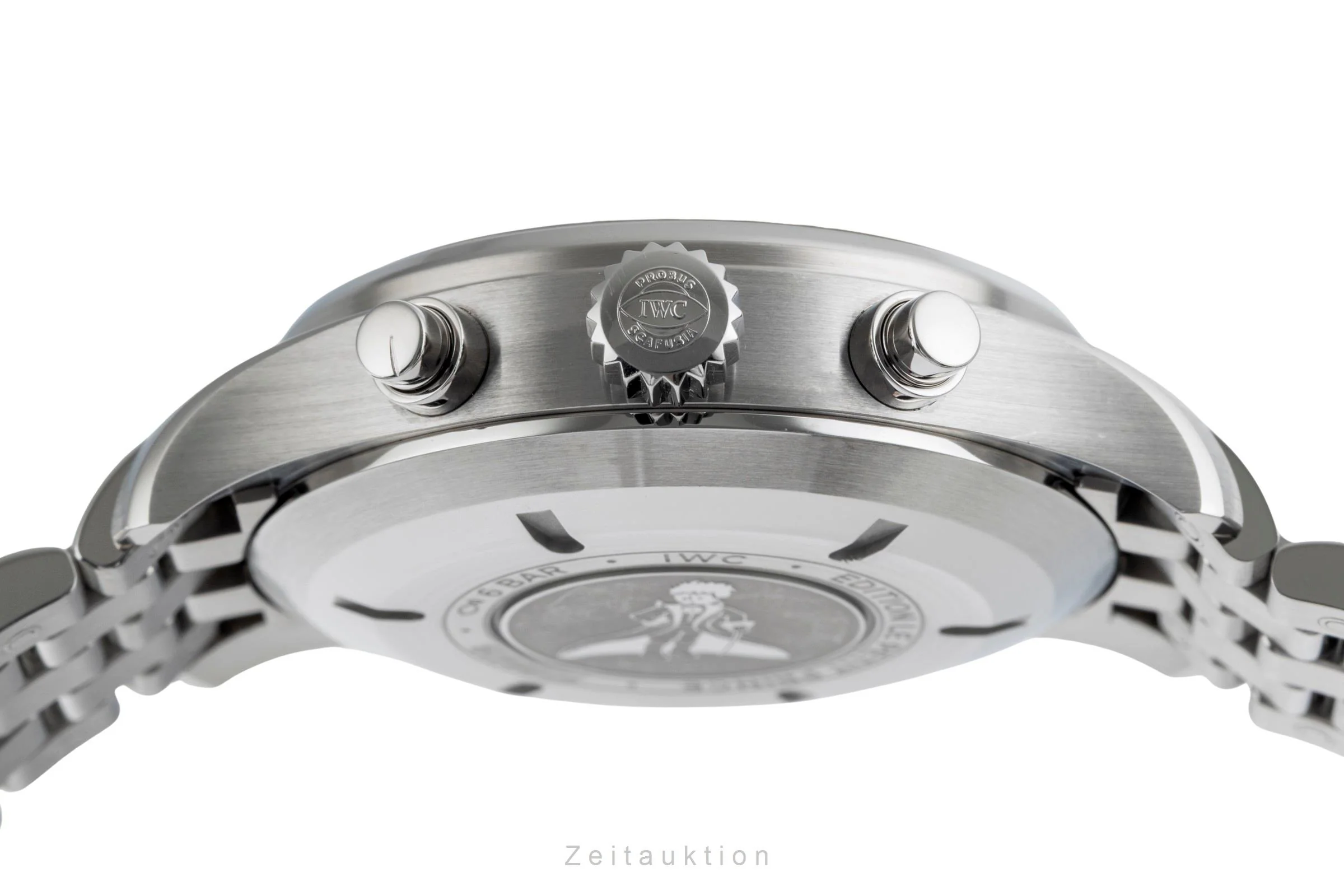 IWC Fliegerchronograph chronograph steel automatic men's watch LP: 9500EUR  [2502458] - Image 12