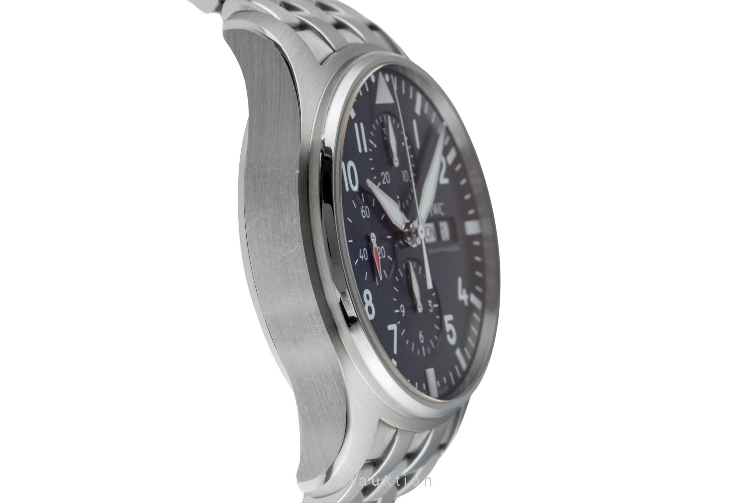 IWC Fliegerchronograph chronograph steel automatic men's watch LP: 9500EUR  [2502458] - Image 8