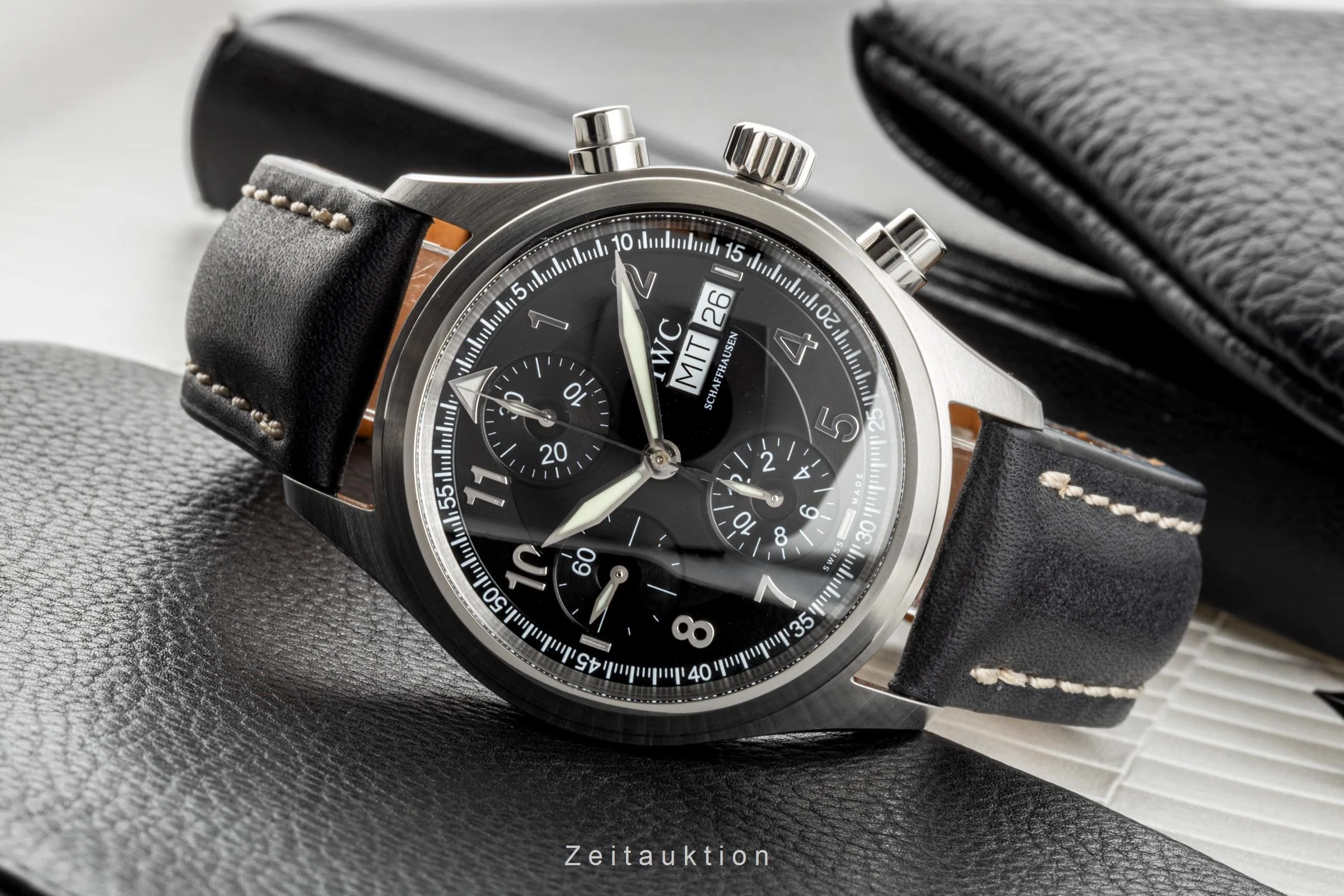 IWC Fliegerchronograph chronograph steel automatic men's watch IW3706  [2304161] - Image 2